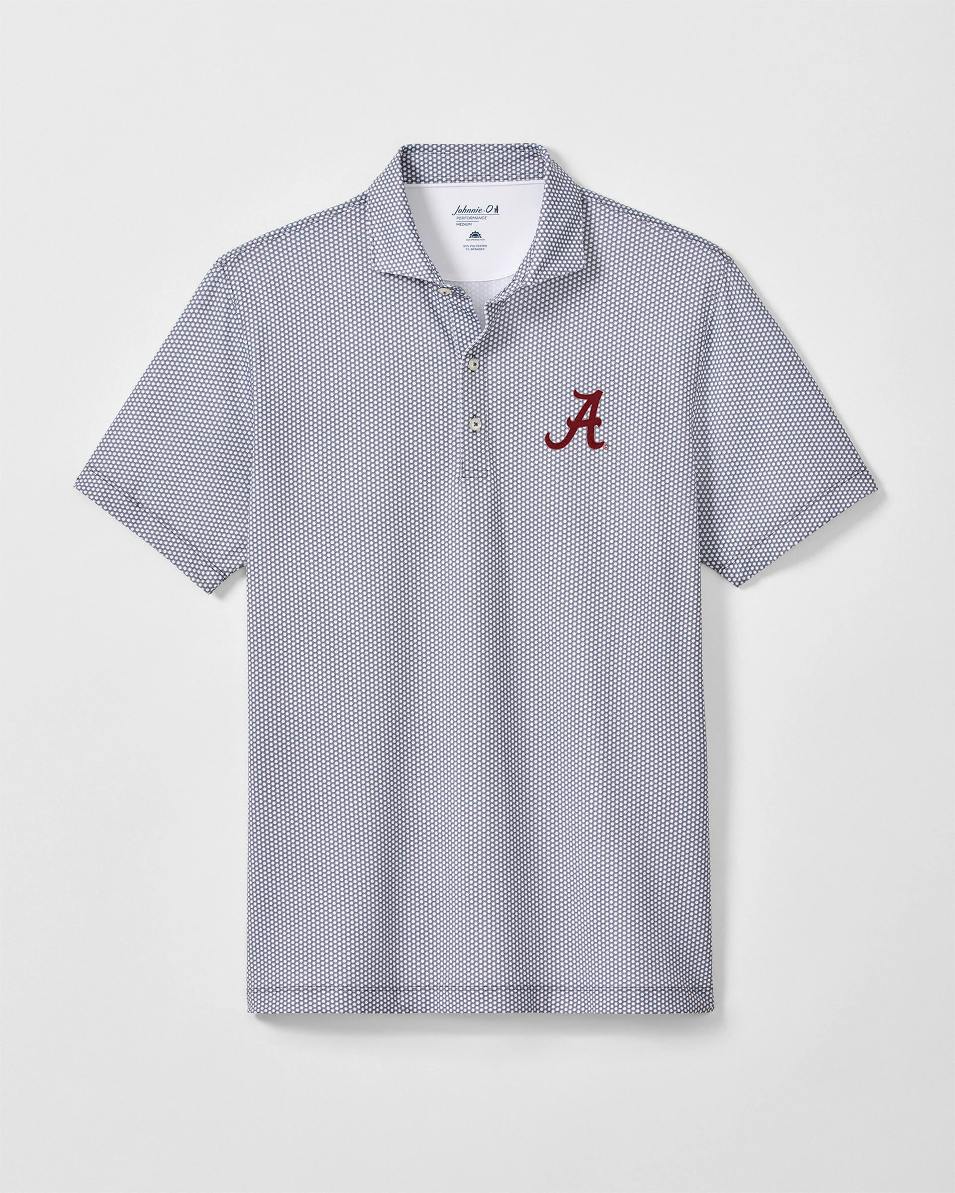 University of Alabama Hex Performance Jersey Polo - Standard Logo - Image 2