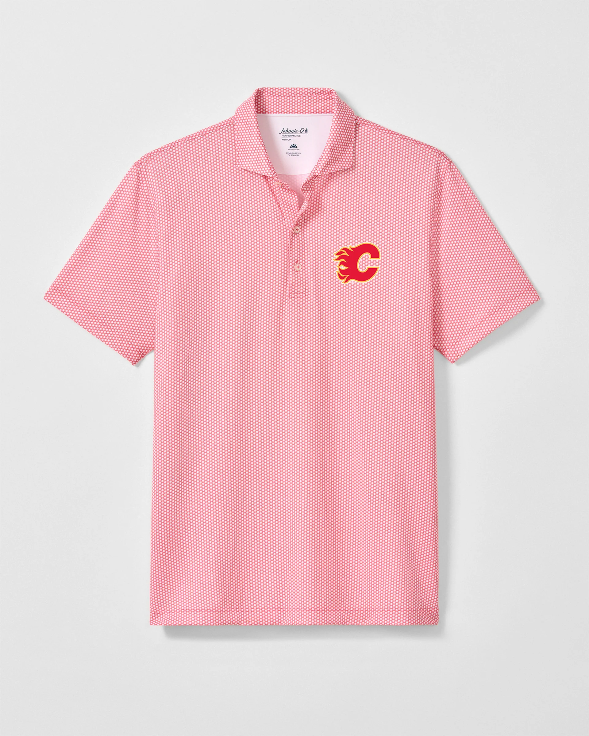 Calgary Flames Hex Performance Jersey Polo - Image 2