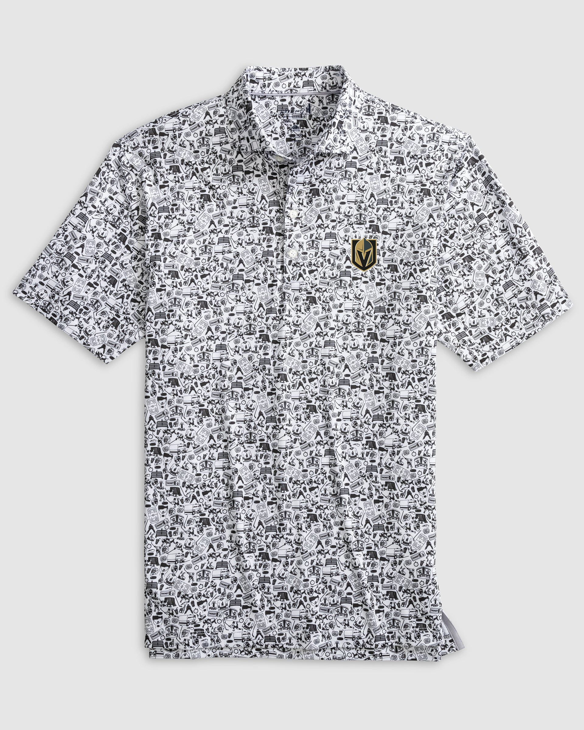 Vegas Golden Knights Slap Shot Performance Jersey Polo