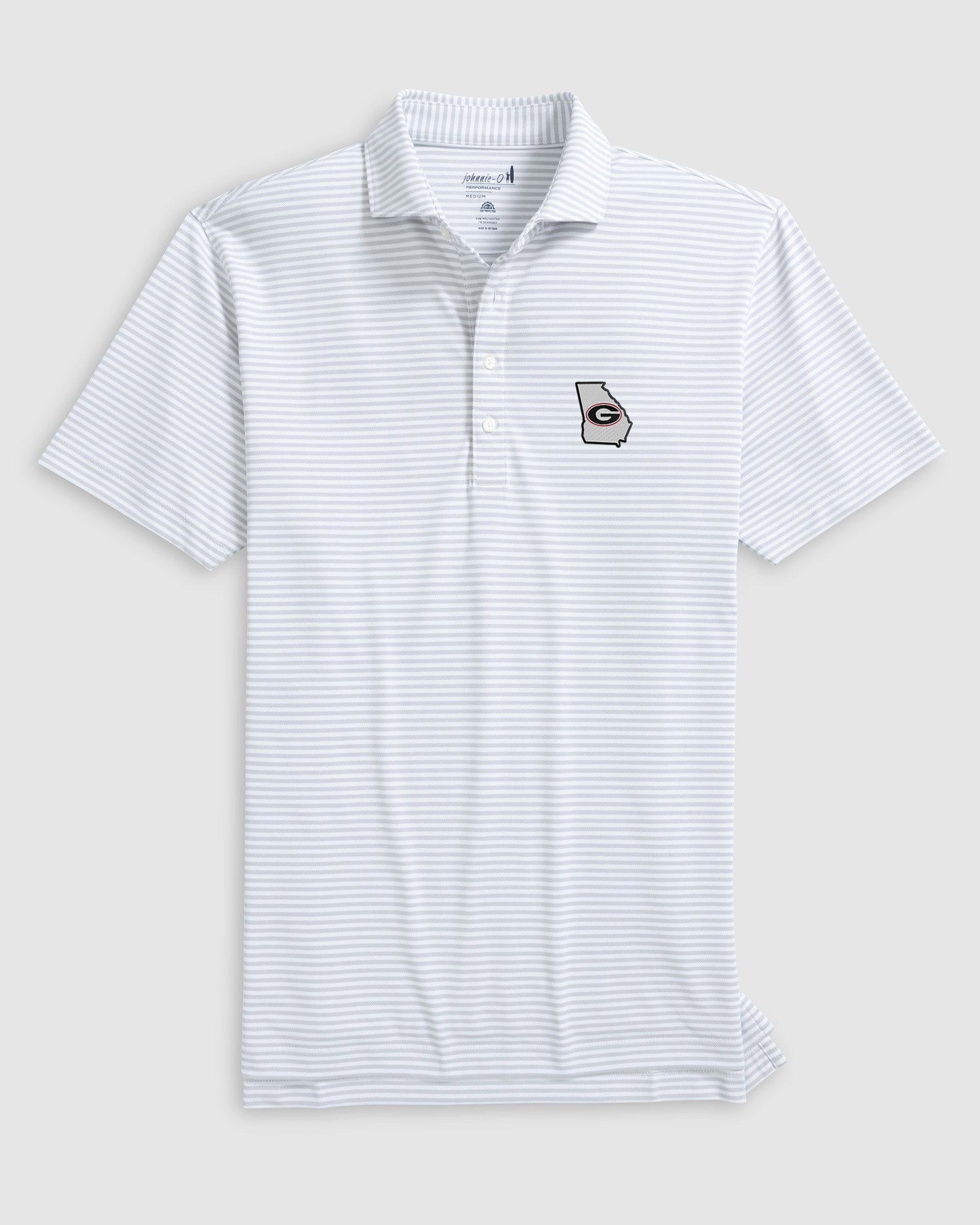 Kansas City Royals Stetsons Performance Mesh Polo - Cooperstown Logo - Image 6