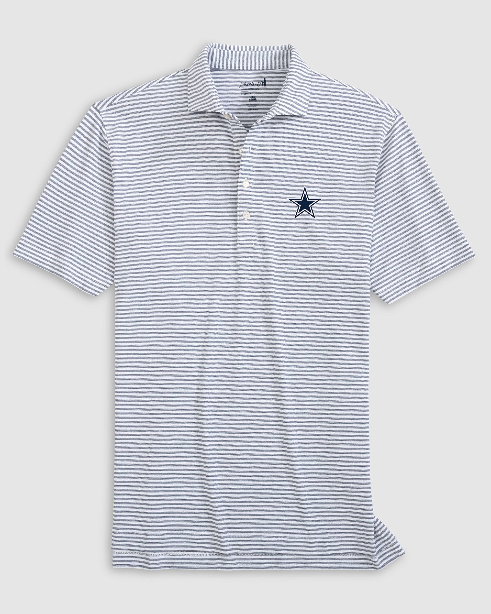 Dallas Cowboys Stetsons Performance Mesh Polo