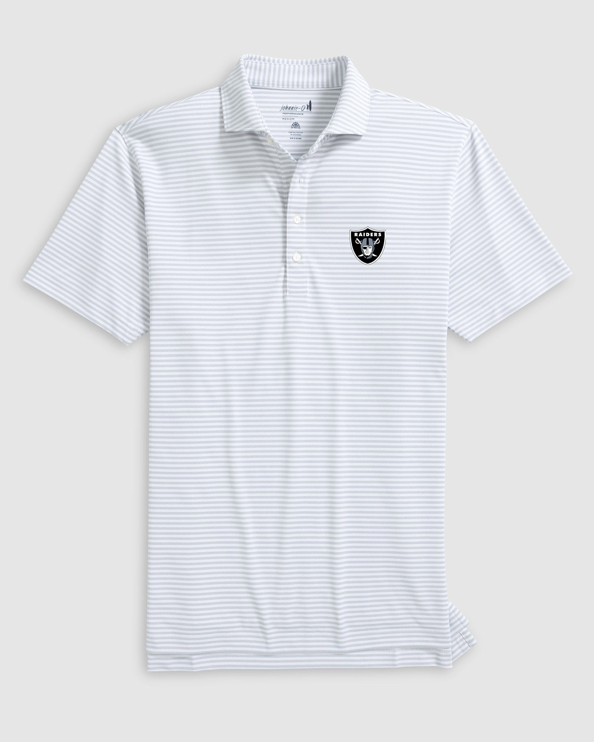 Las Vegas Raiders Stetsons Performance Mesh Polo - Image 2