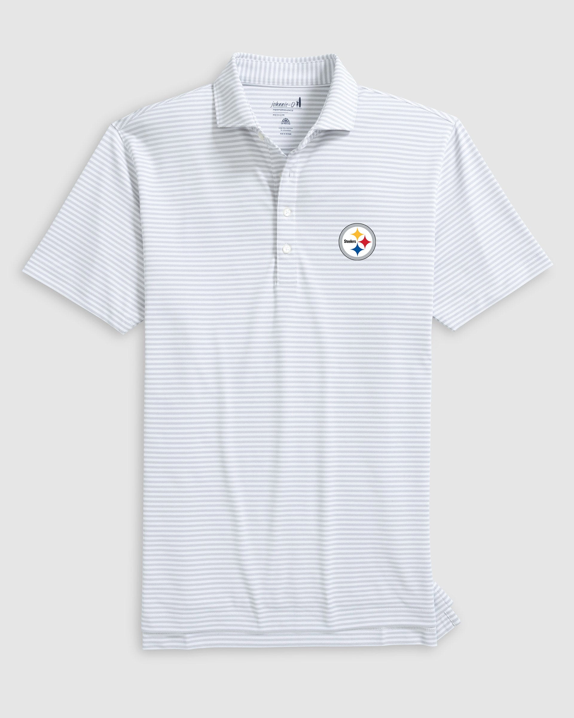 Pittsburgh Steelers Stetsons Performance Mesh Polo - Image 2