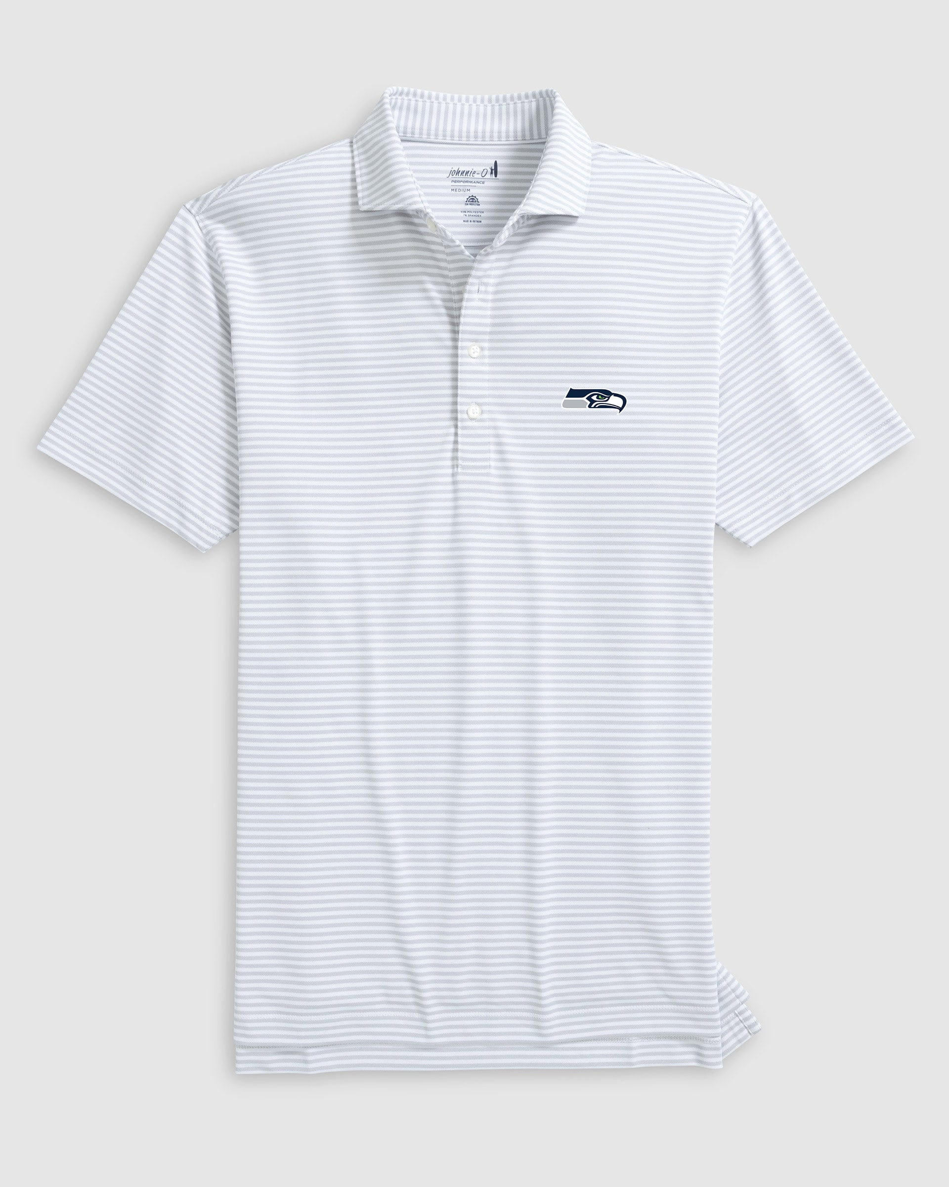 Seattle Seahawks Stetsons Performance Mesh Polo - Image 2