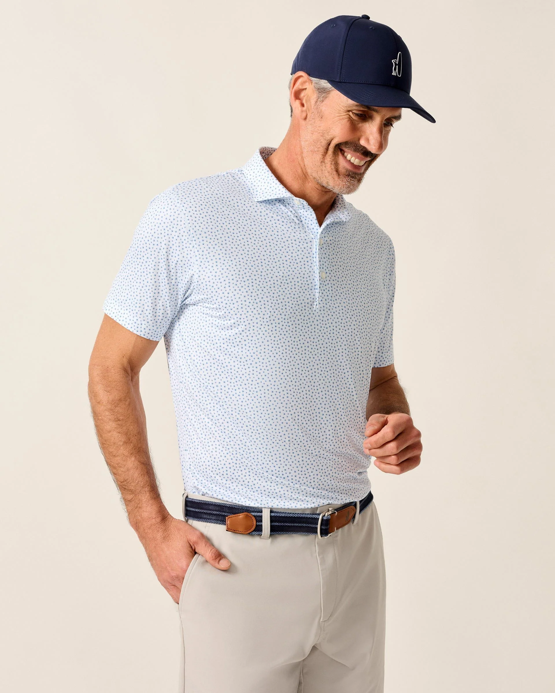 Performance Featherweight Polo - Plumeria