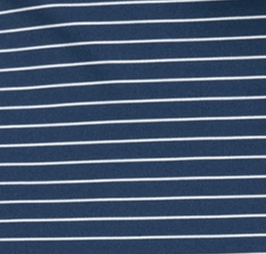 Tampa Bay Buccaneers Beau Striped Performance Jersey Polo - Classic Logo - Image 7