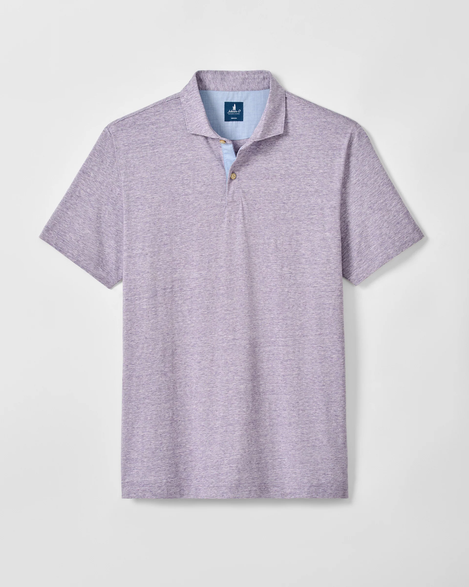 Slub Cotton Blend Polo - Starnes Heathered - Image 4