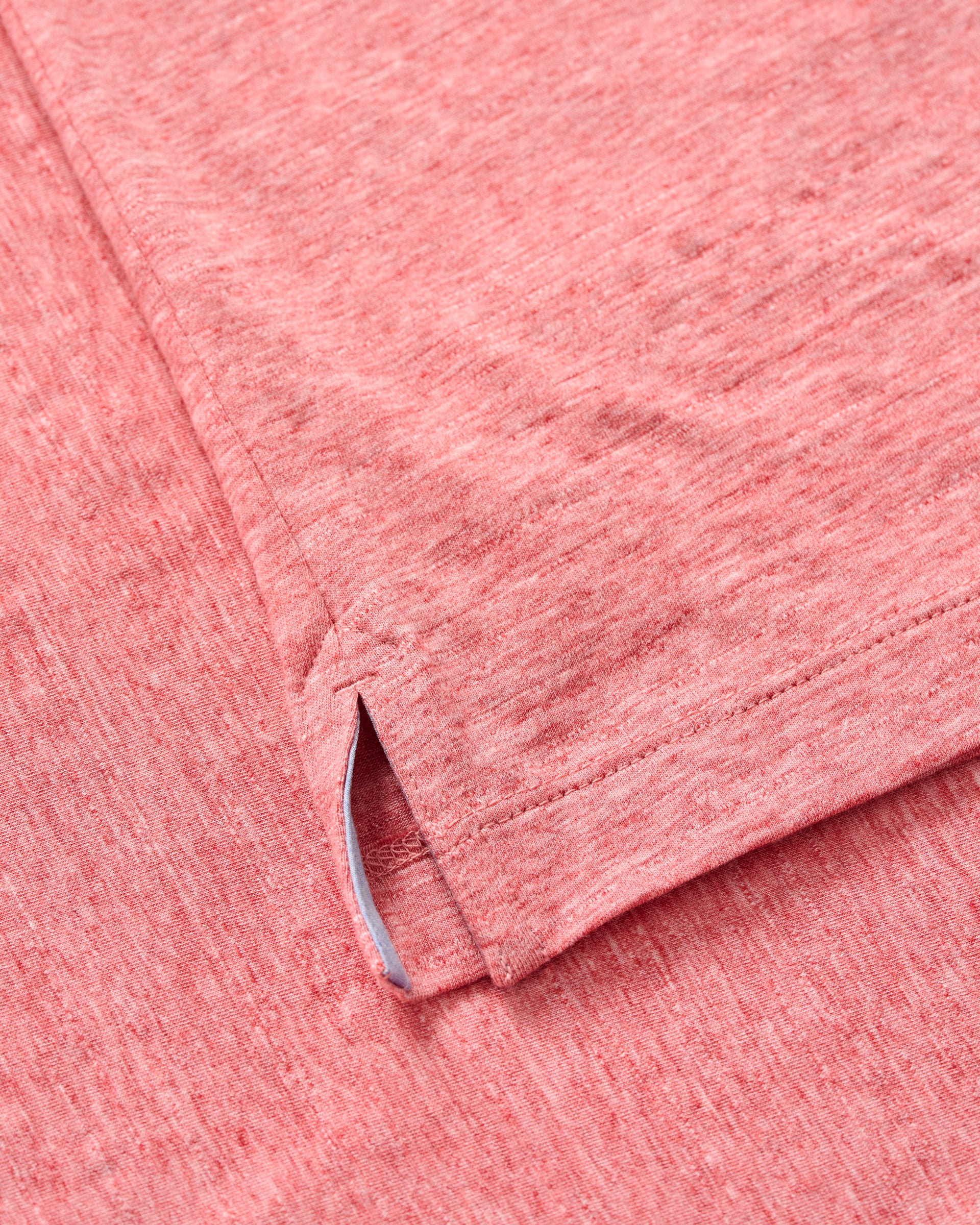 Slub Cotton Blend Polo - Starnes Heathered - Image 7