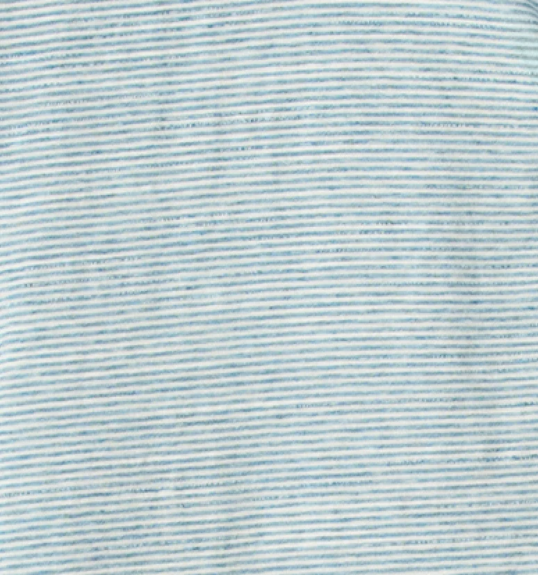Slub Cotton Blend Polo - Thatcher Stripe - Image 9