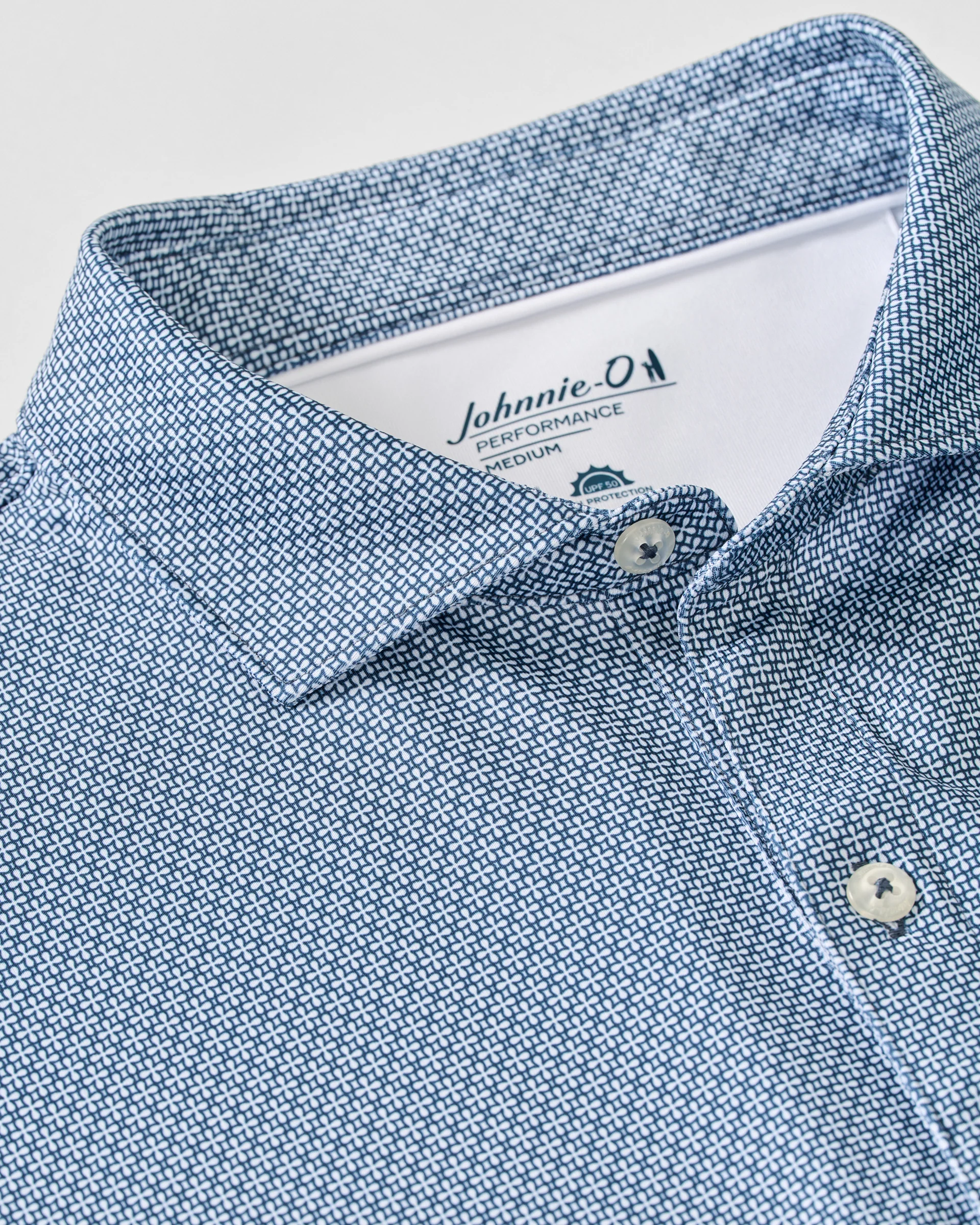 Performance Jersey Polo - Tile Neat - Image 6