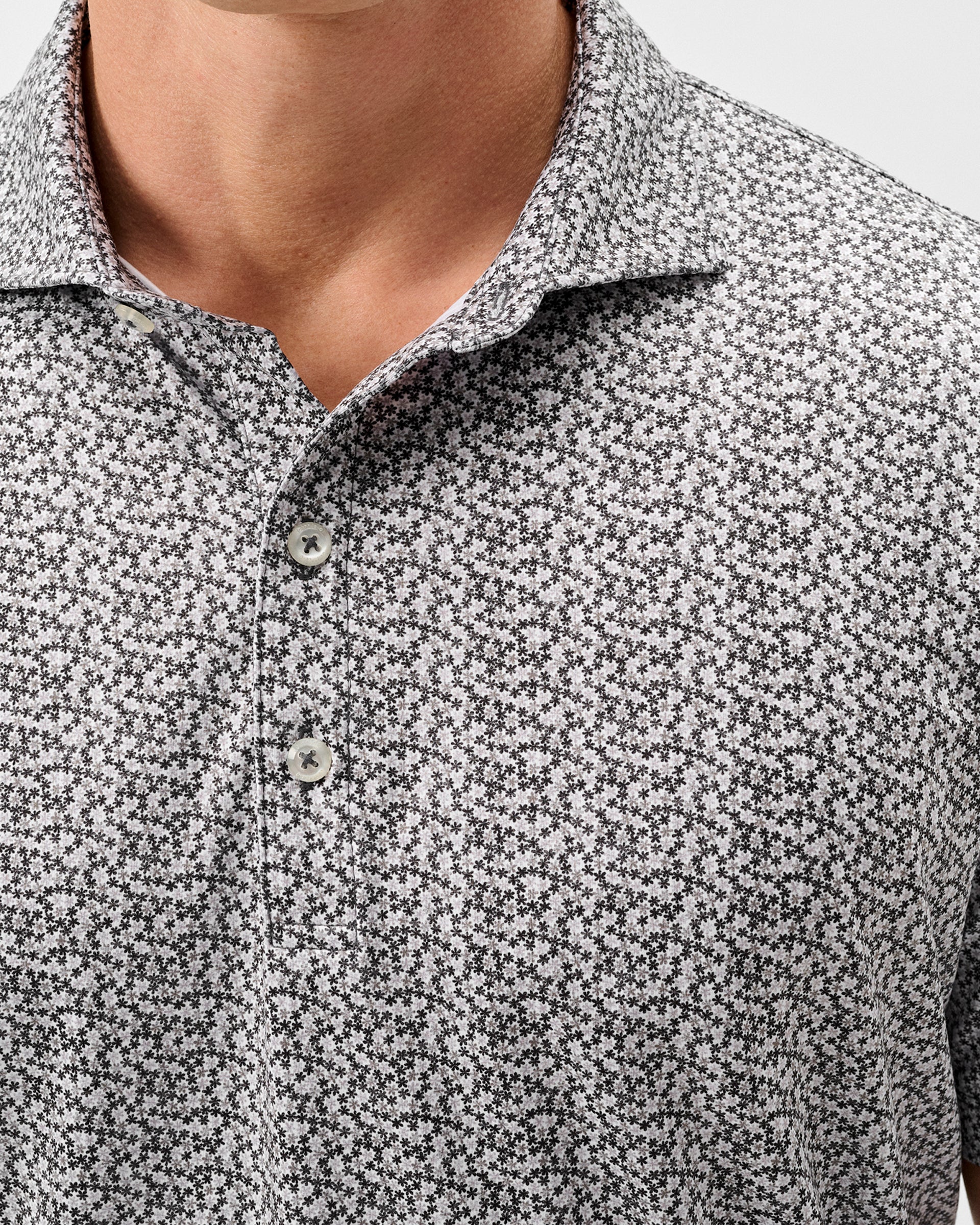 Performance Featherweight Polo - Petals