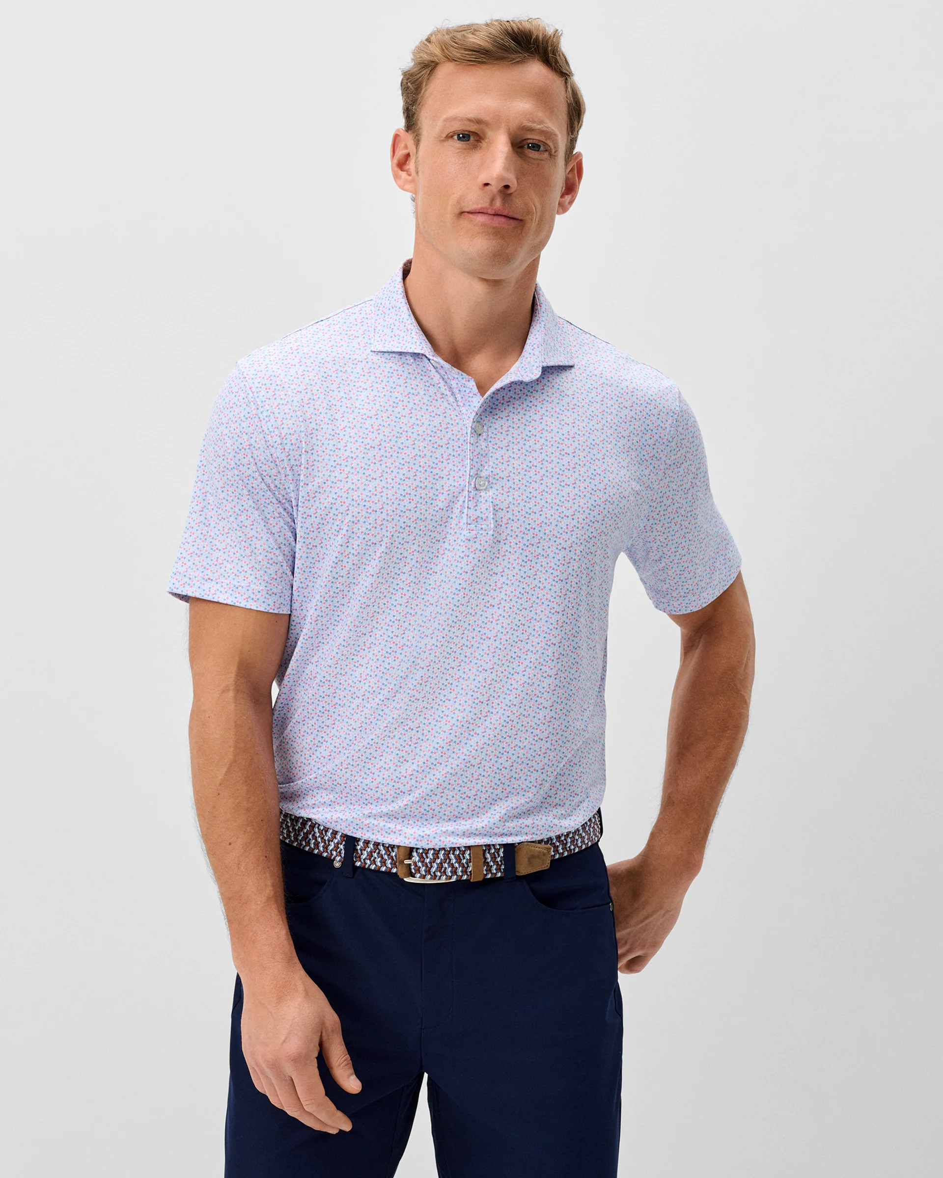 Performance Featherweight Polo - Petals - Image 2