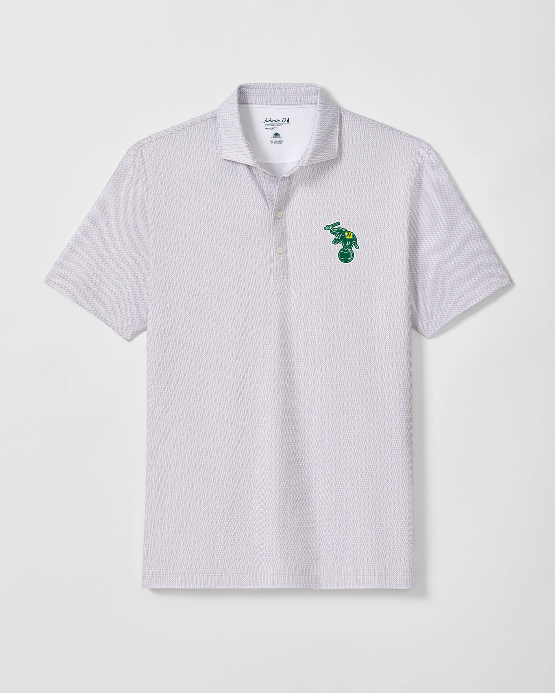 Oakland Athletics Crosslink Printed Performance Jersey - Cooperstown Logo - Image 3