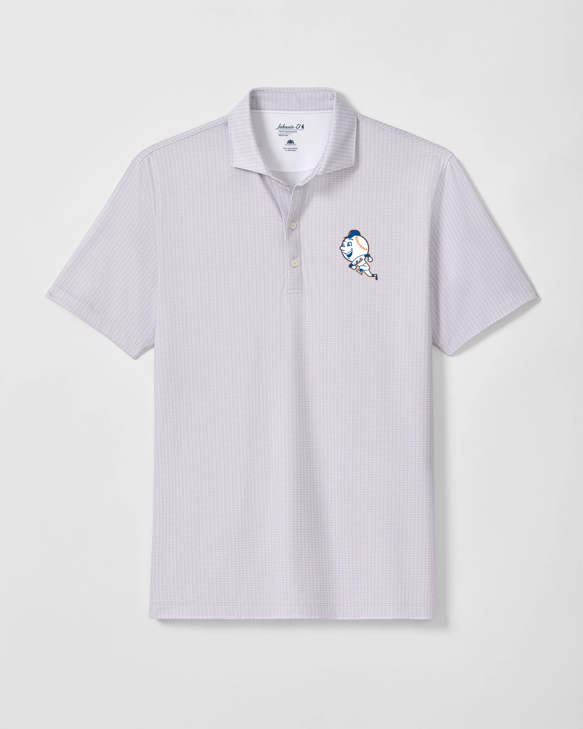 New York Mets Crosslink Printed Performance Jersey - Cooperstown Logo - Image 4