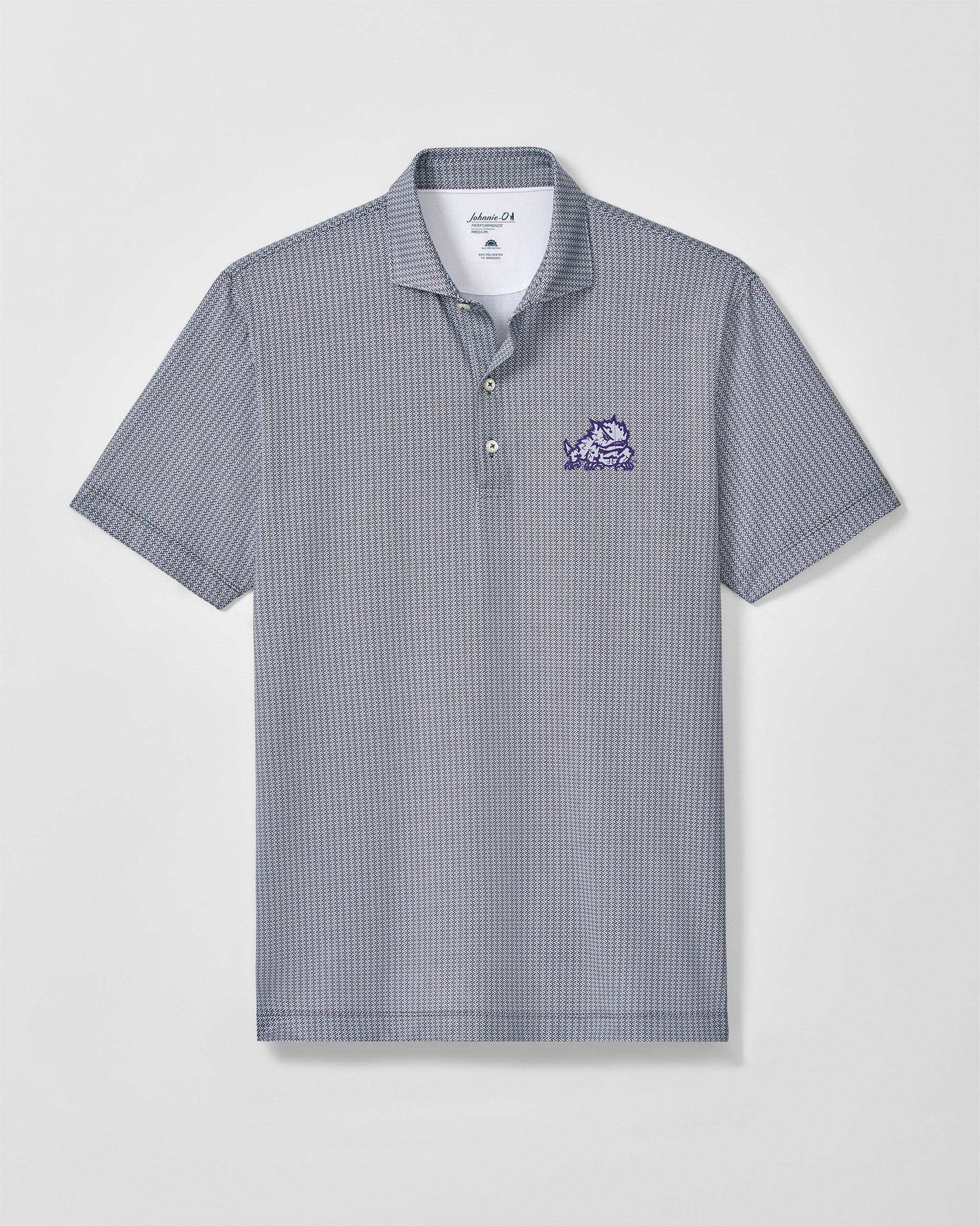 Texas Christian University Crosslink Printed Performance Jersey - Horned Frog Logo