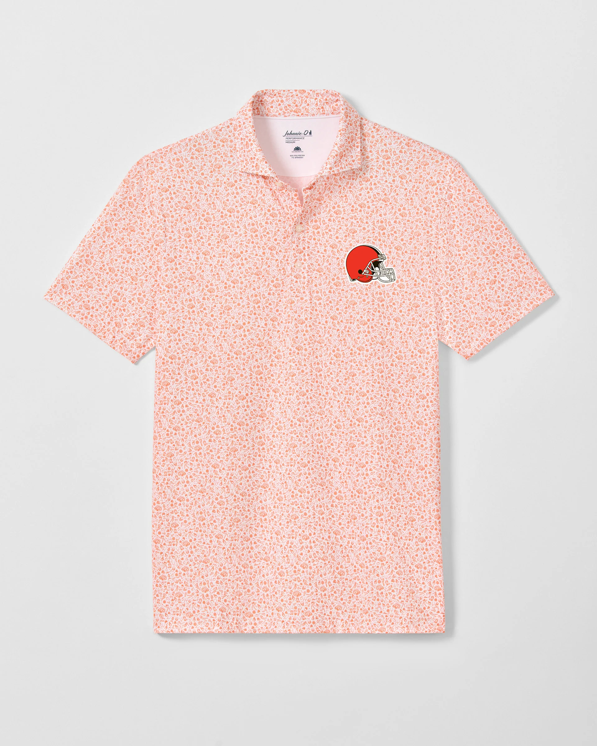 Cleveland Browns Gridiron Performance Jersey Polo - Image 2