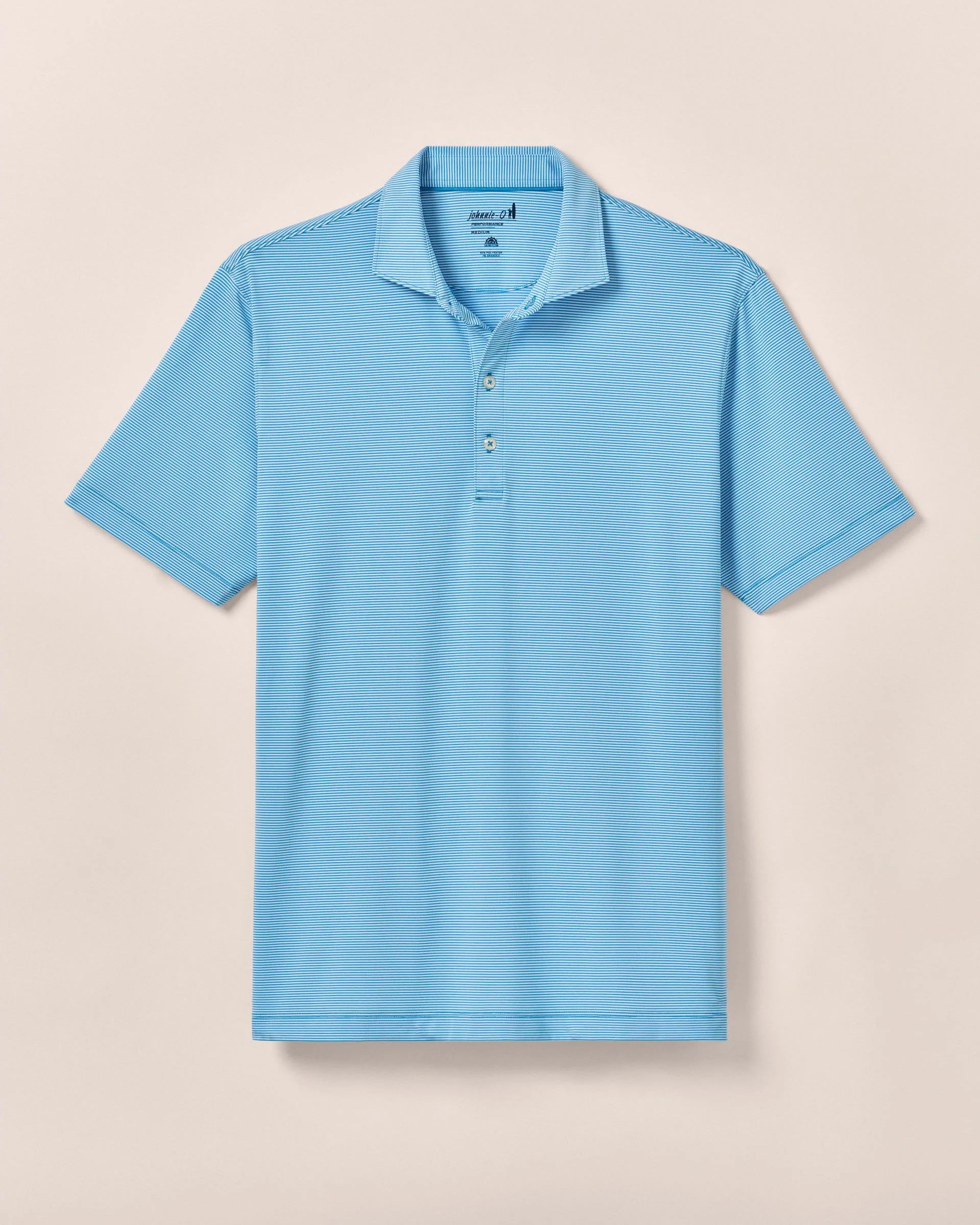 PerryGolf Performance Jersey Polo - Lyndonn Stripe - Image 15