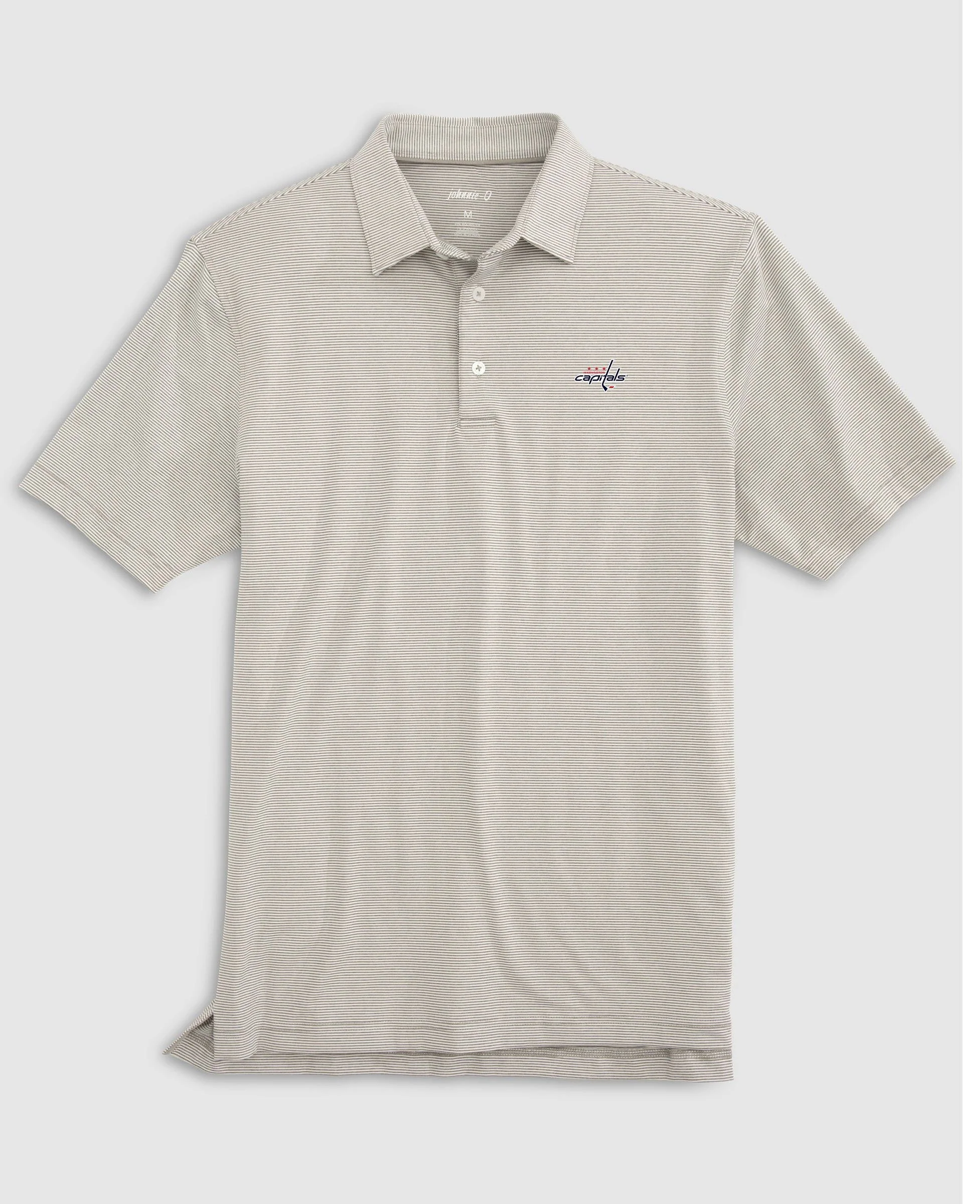 Washington Capitals Lyndonn Striped Jersey Performance Polo - Image 2