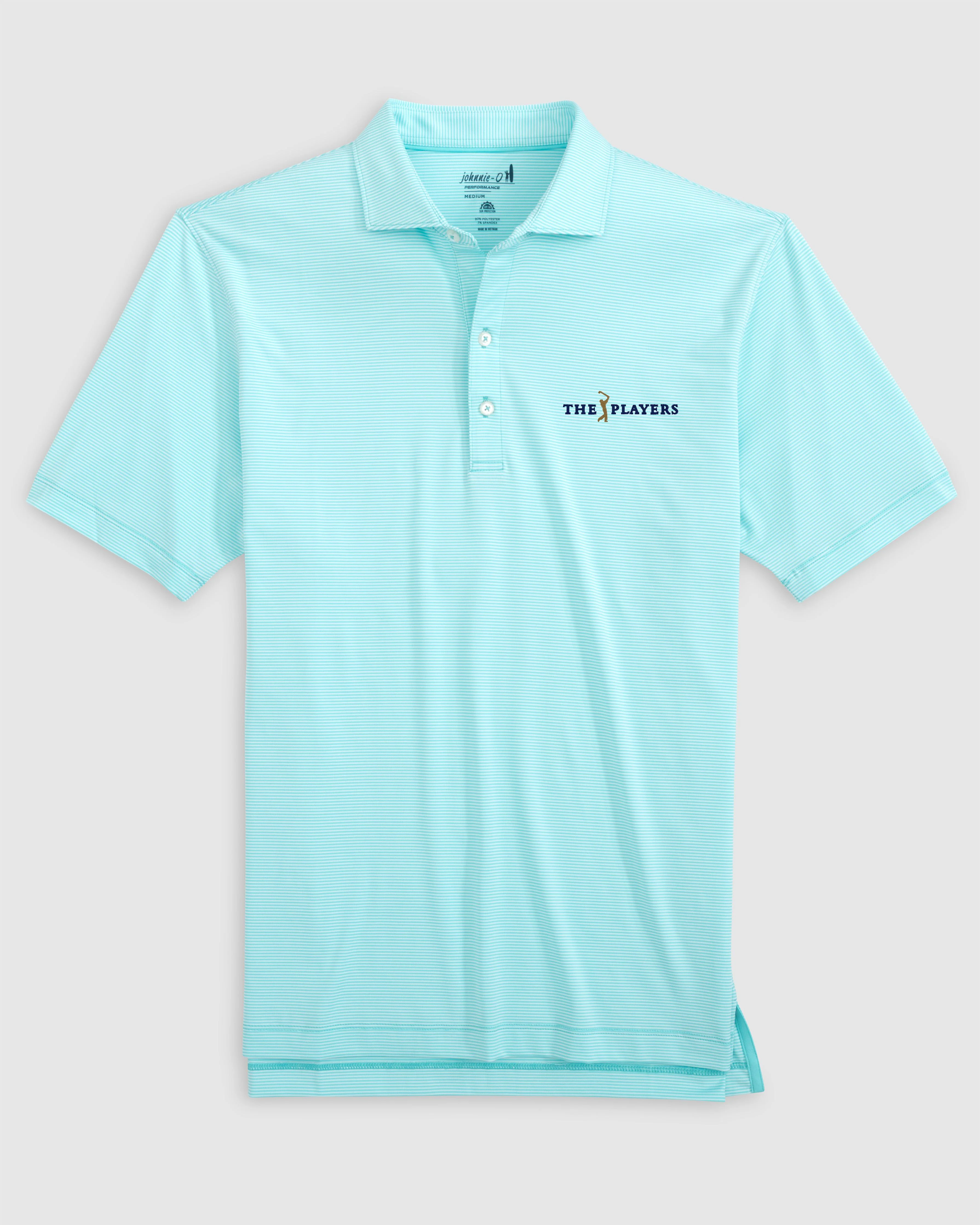 THE PLAYERS Championship Lyndonn Striped Jersey Performance Polo - Image 6