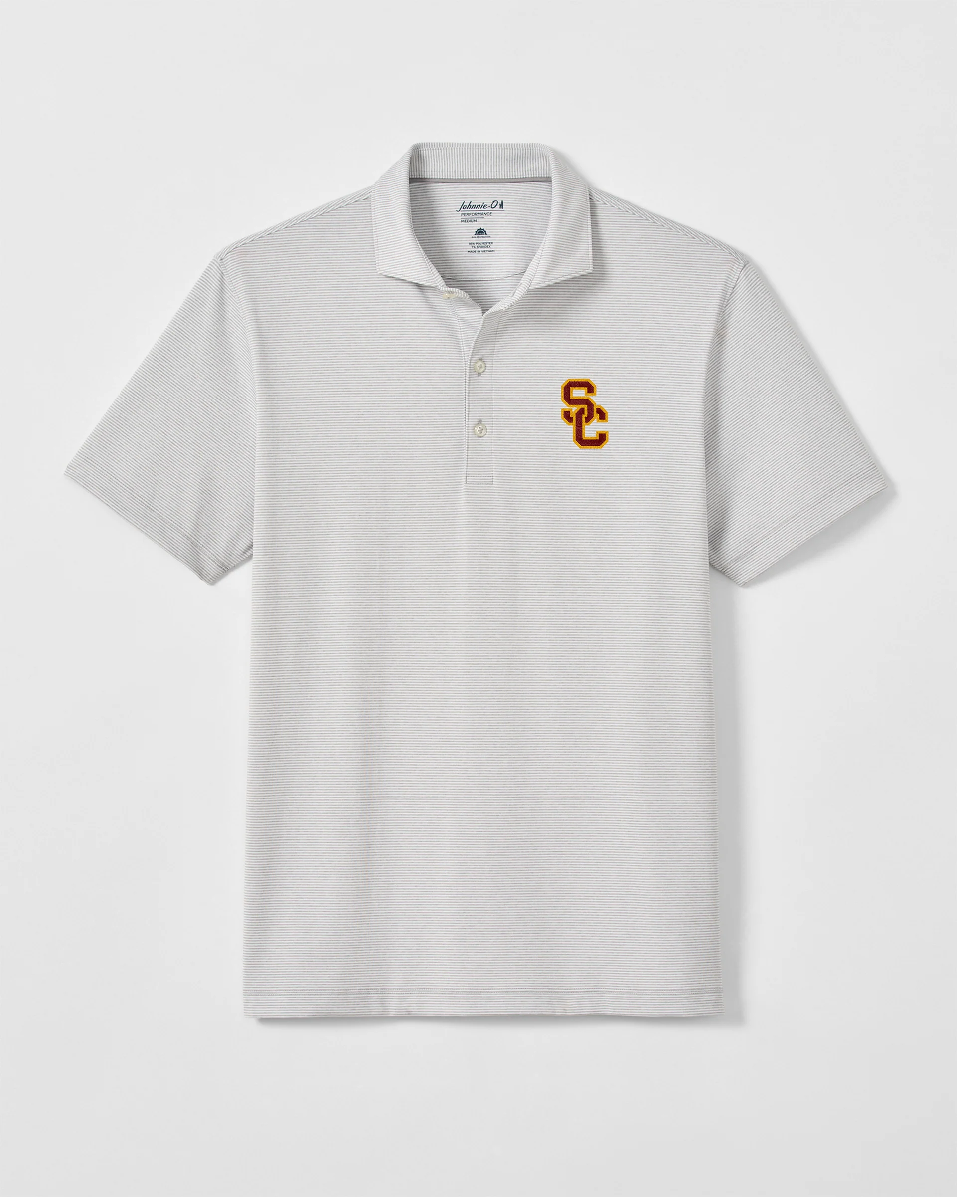 Southern California Lyndon Striped Jersey Performance Polo
