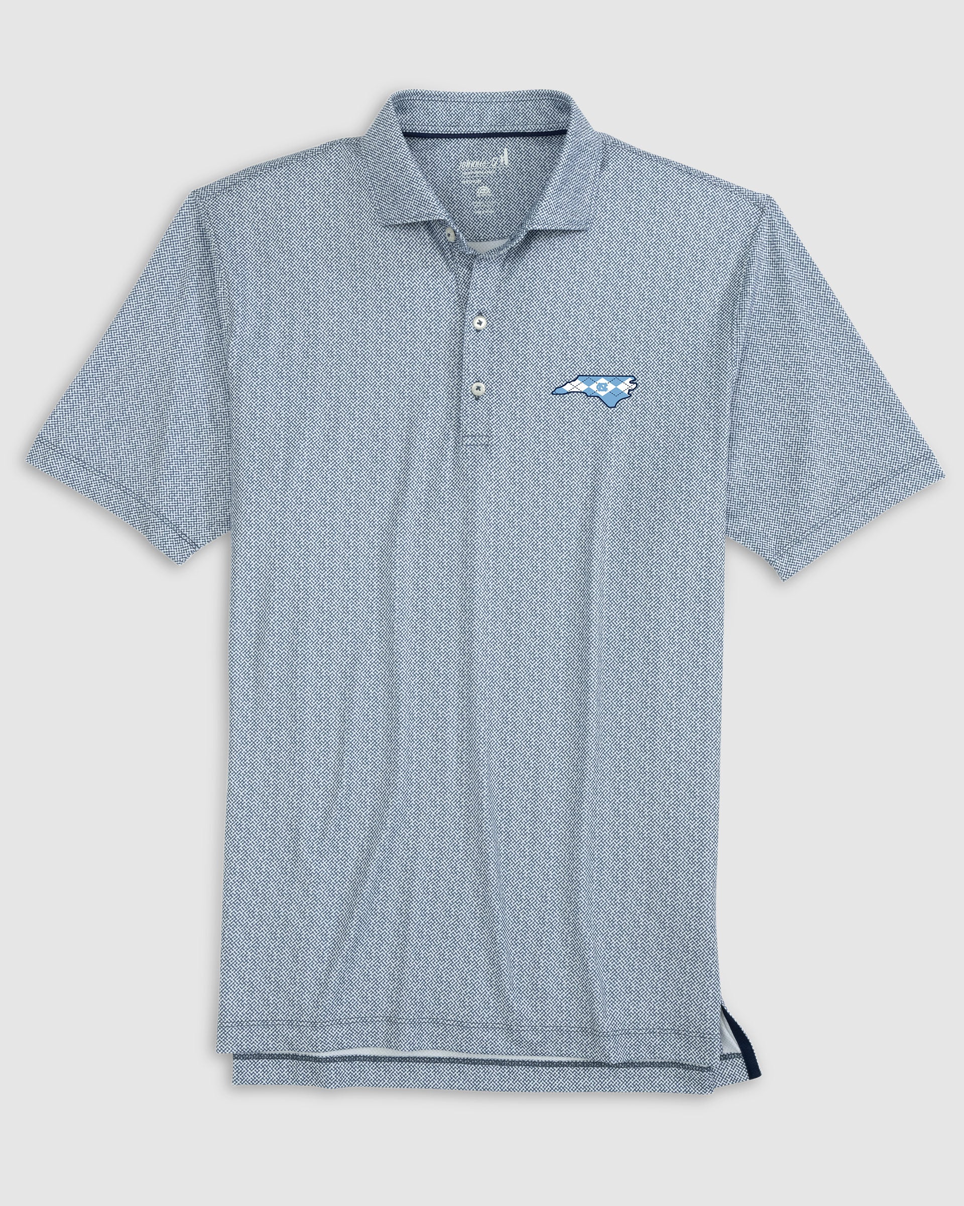 University of North Carolina Hinson Performance Jersey Polo - Argyle Logo - Image 2