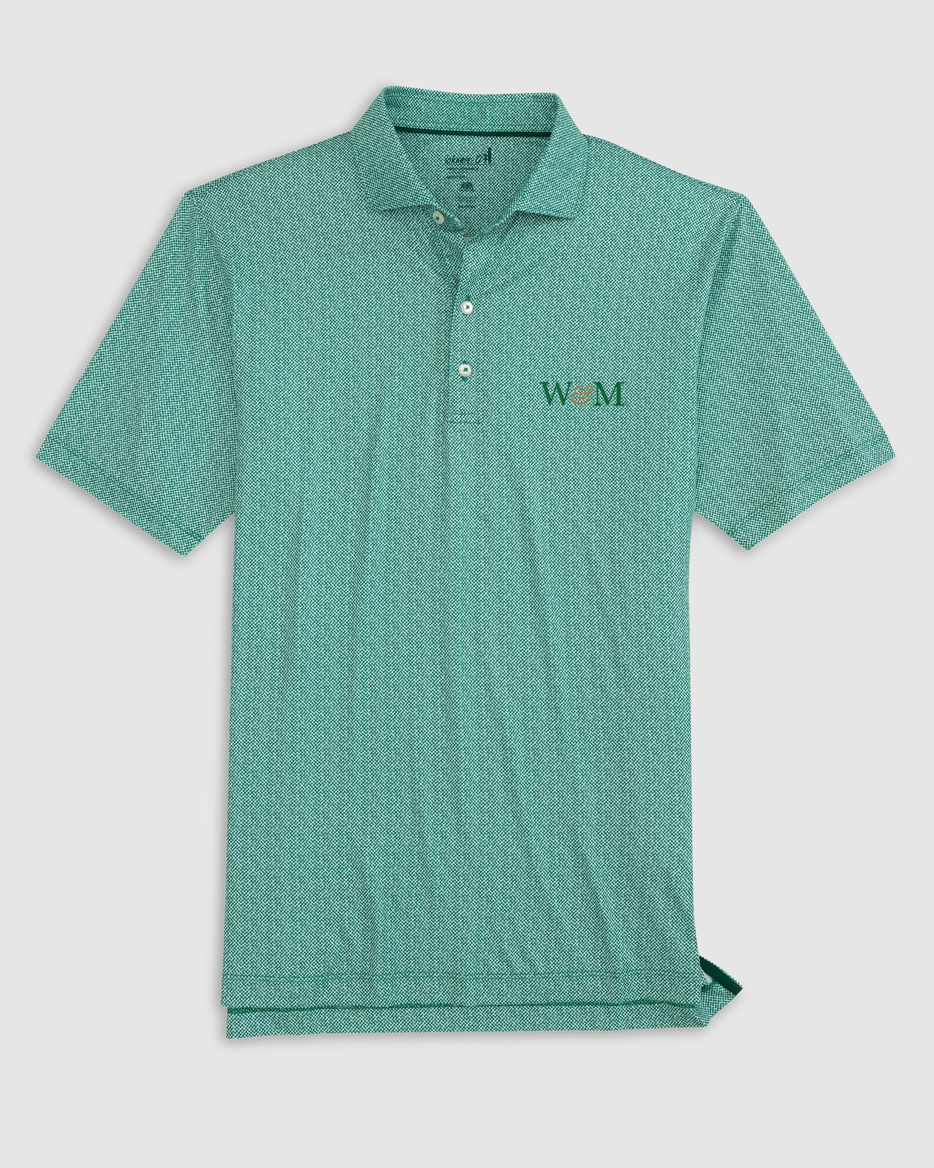 William & Mary Hinson Jersey Performance Polo