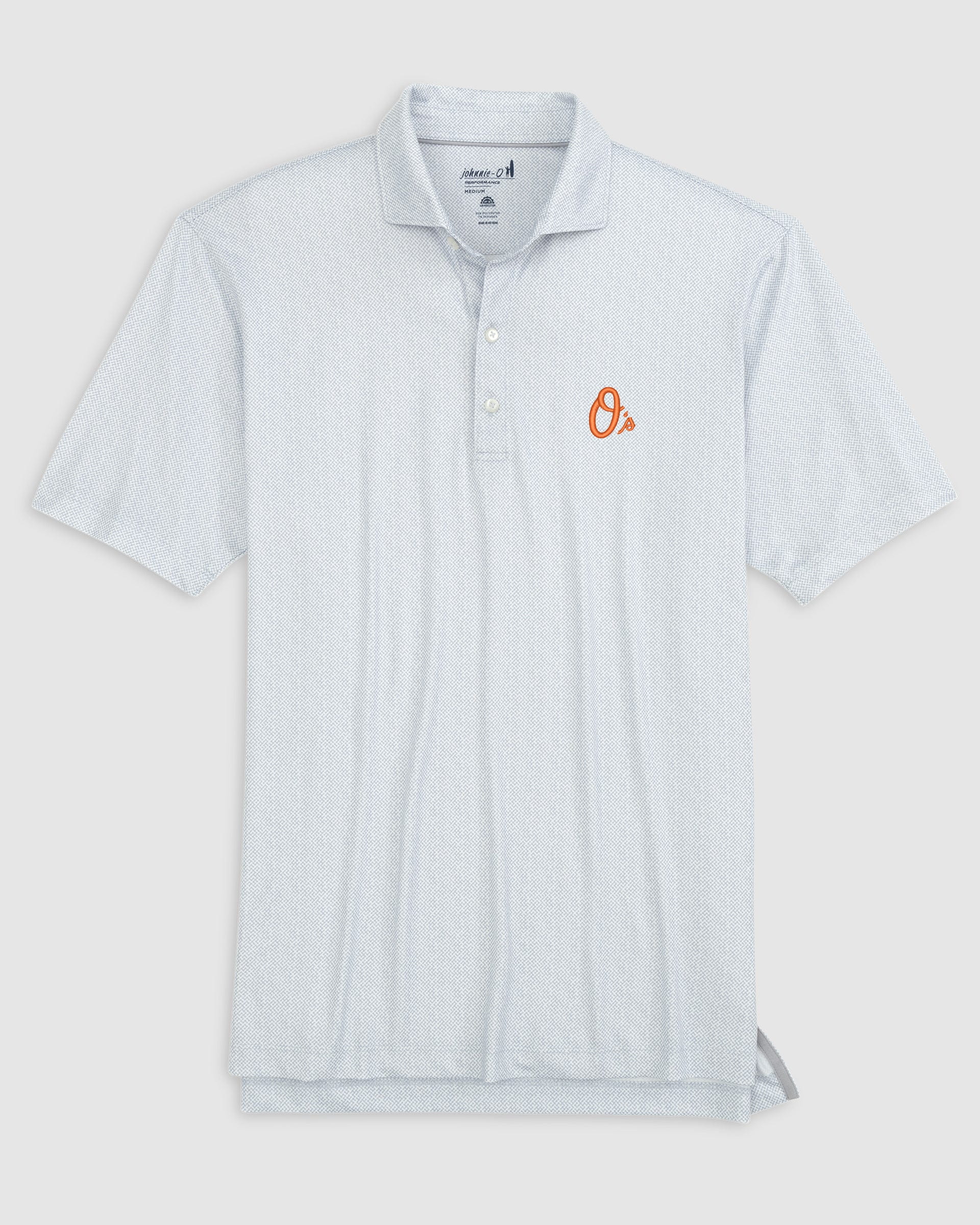 Baltimore Orioles Hinson Printed Jersey Performance Polo - O Logo - Image 3