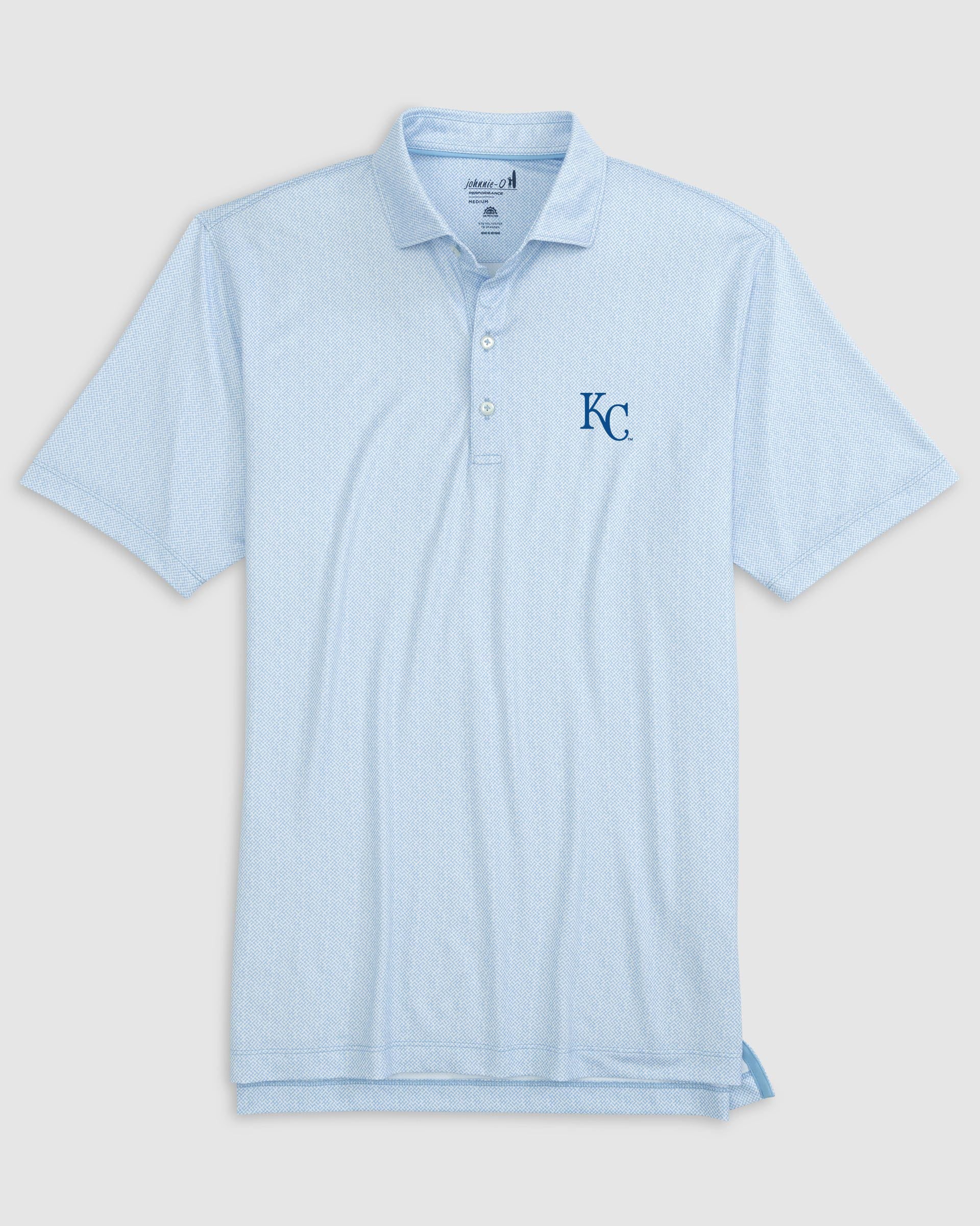 Kansas City Royals Hinson Printed Jersey Performance Polo
