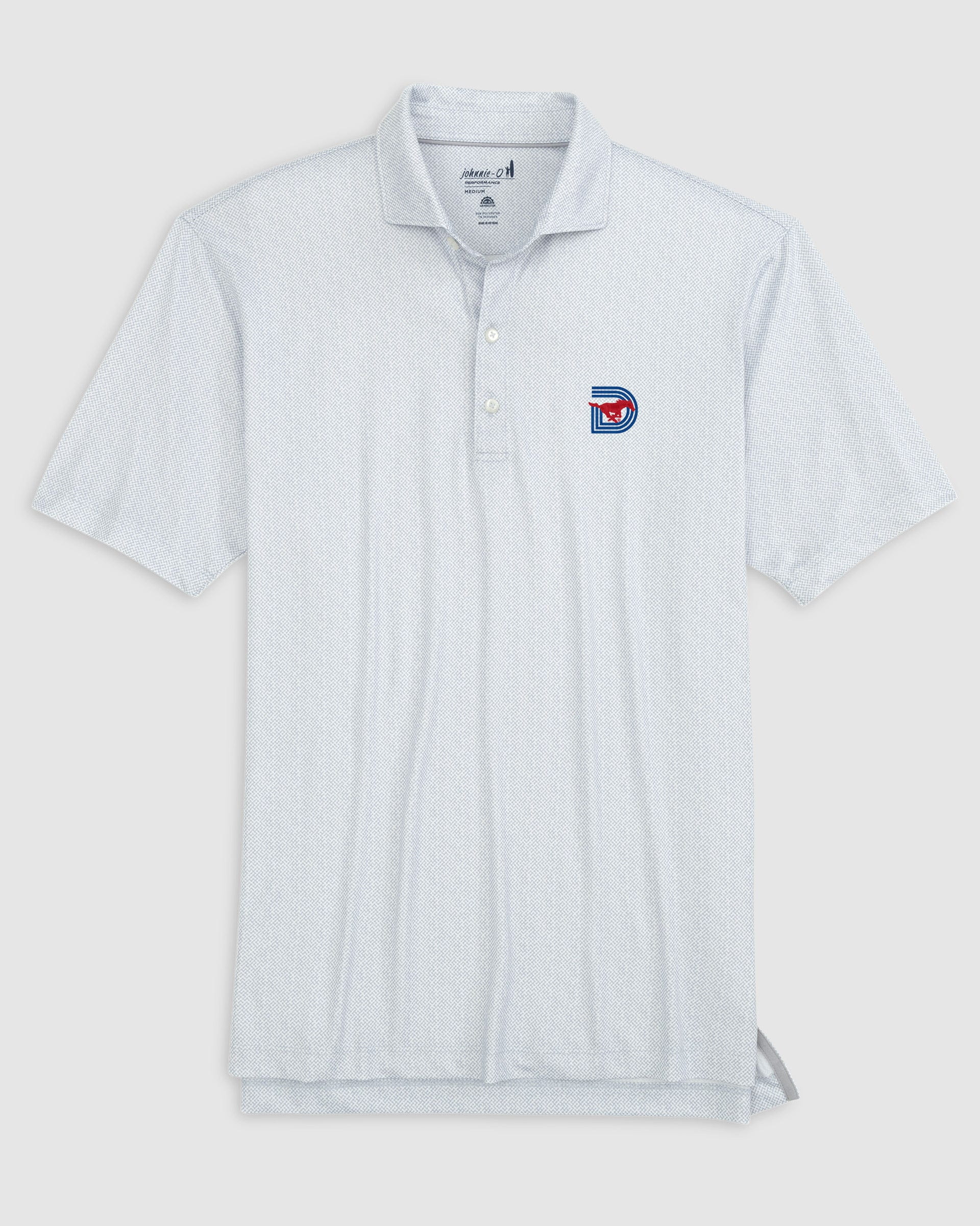 Southern Methodist Hinson Jersey Performance Polo - Triple D Logo - Image 5