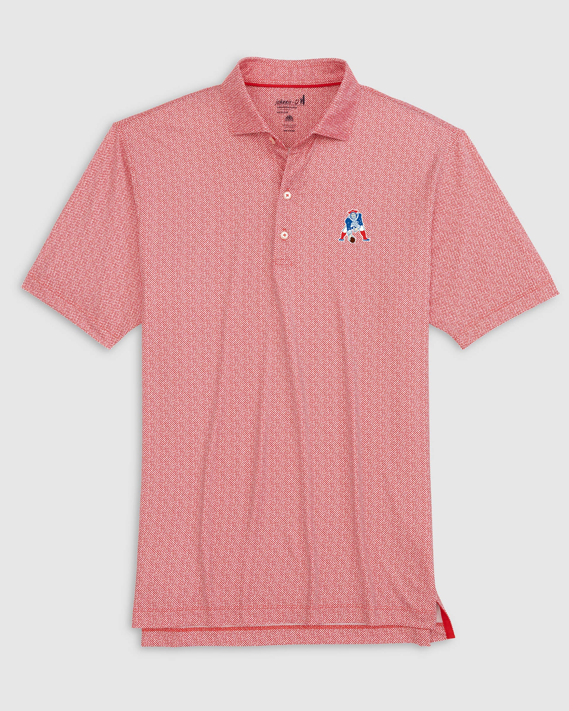 New England Patriots Hinson Performance Jersey Polo - Classic Logo - Image 3
