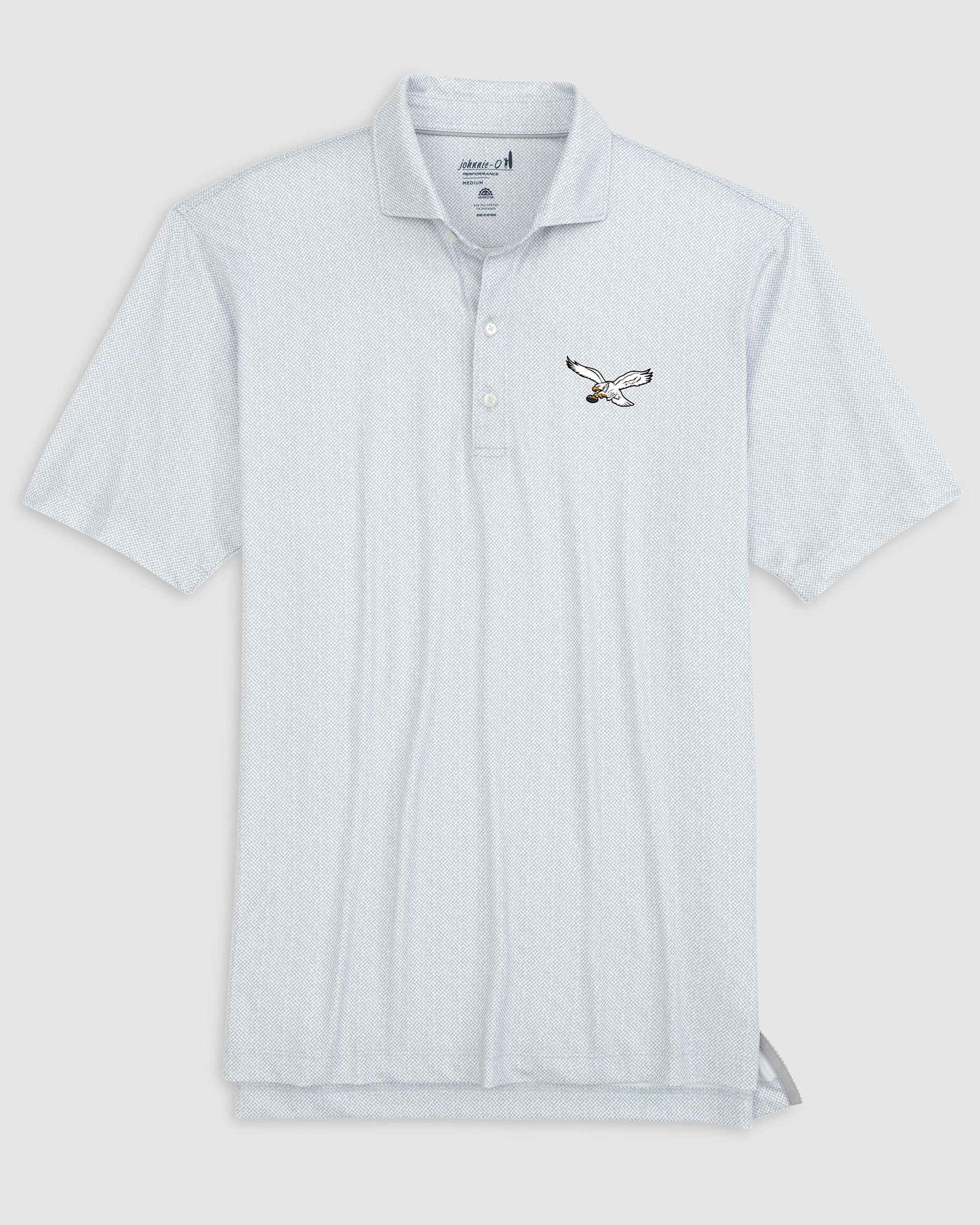 Philadelphia Eagles Hinson Performance Jersey Polo - Classic Logo - Image 2