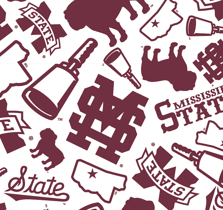 Mississippi State Galvin Performance Jersey Printed Polo - Image 4