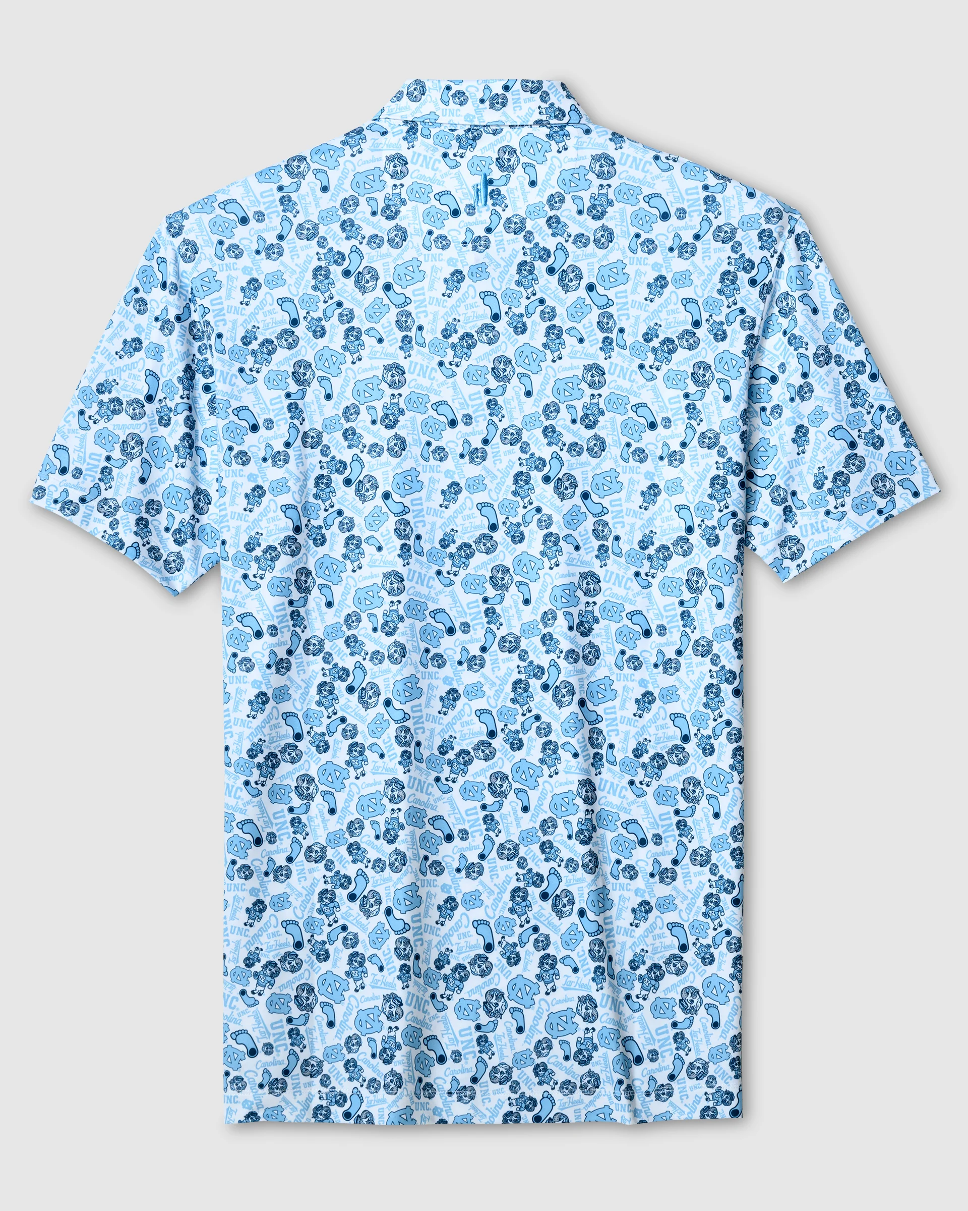 University of North Carolina Galvin Performance Jersey Printed Polo - Image 2