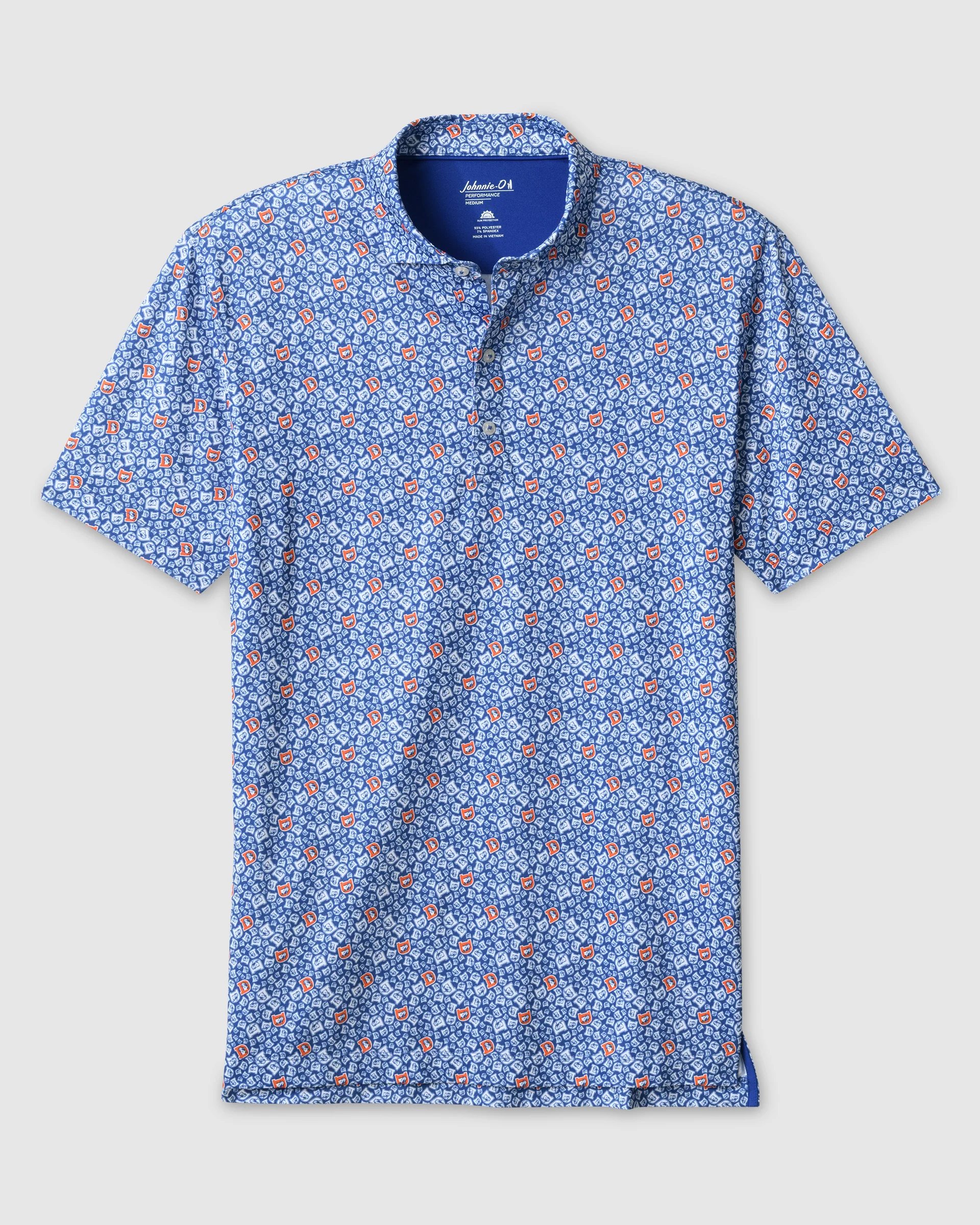 Denver Broncos Galvin Performance Jersey Printed Polo