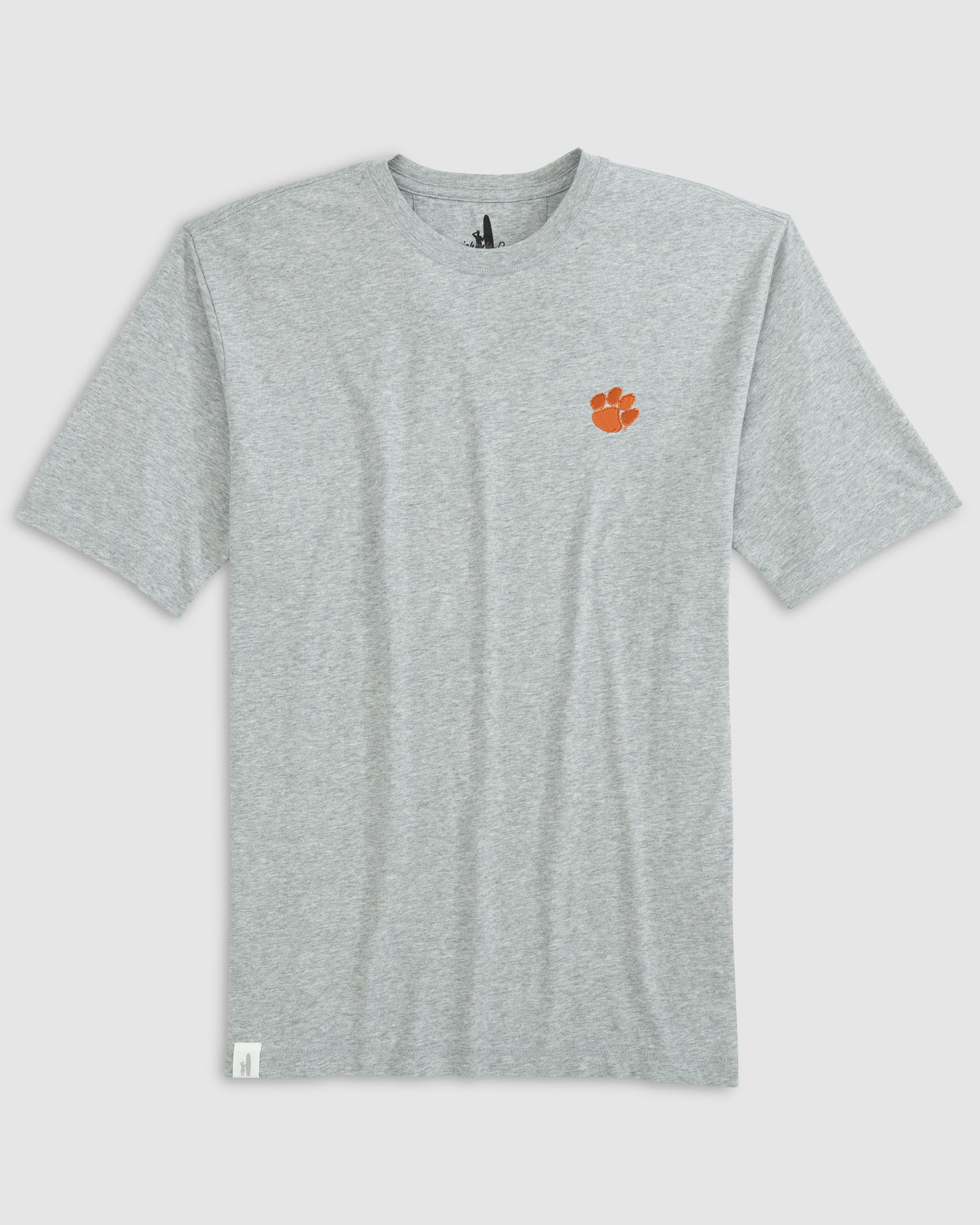 Clemson University Heathered Spencer Cotton T-Shirt - Image 5