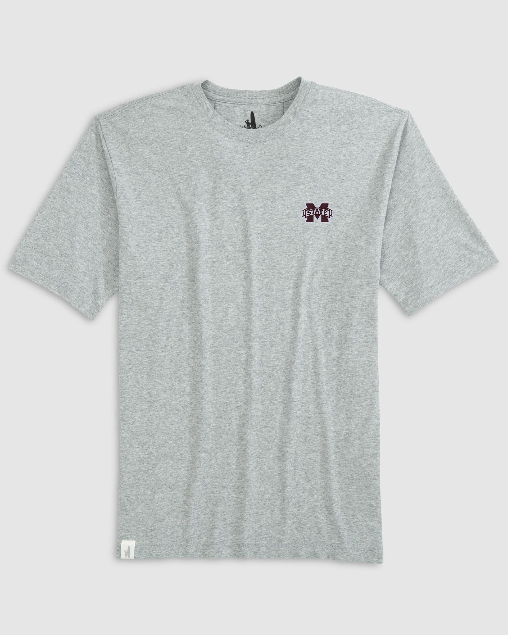 Mississippi State Heathered Spencer Cotton T-Shirt - Image 2