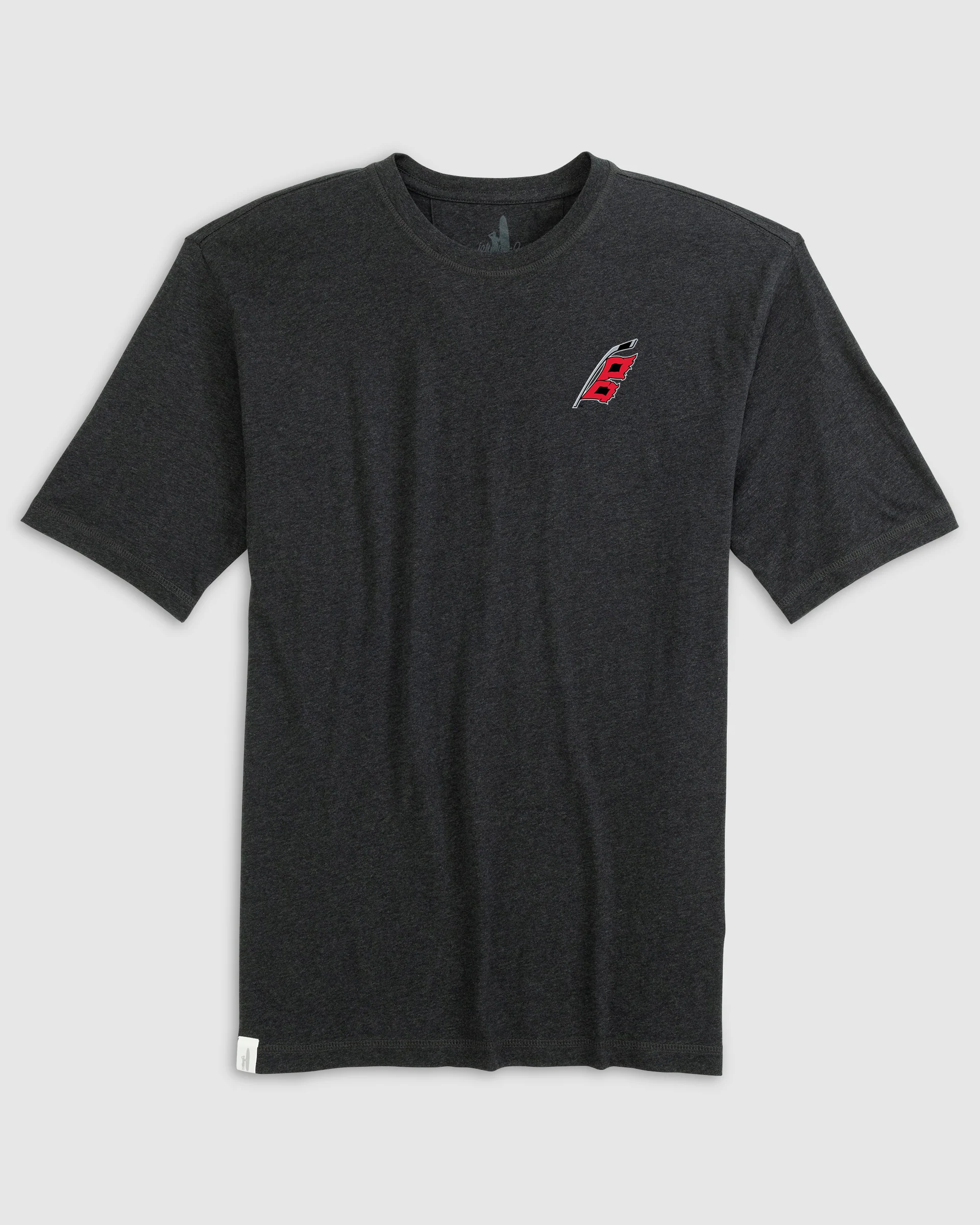 Carolina Hurricanes Heathered Spencer Crewneck T-Shirt - Flag Logo