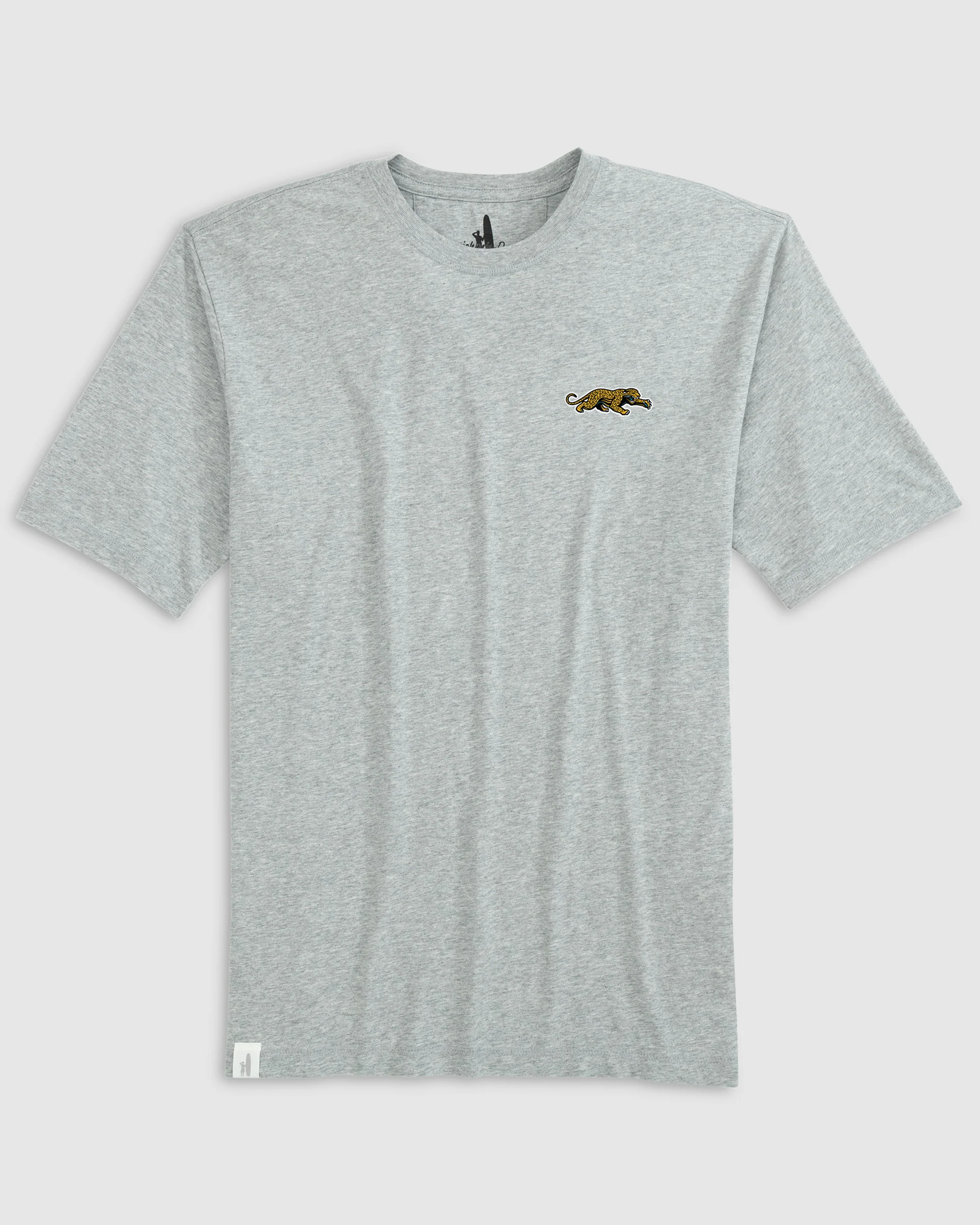 Jacksonville Jaguars Heathered Spencer Crewneck T-Shirt - Classic Logo - Image 2