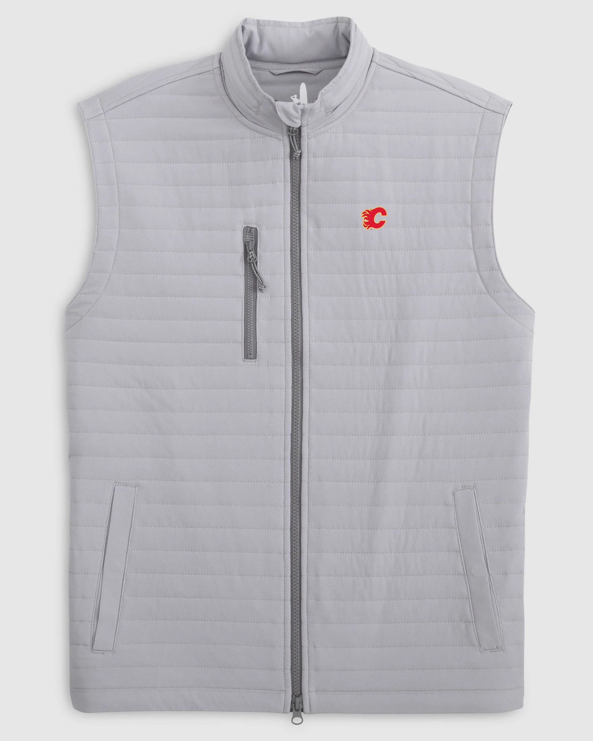 Calgary Flames Crosswind Quilted Performance Vest - Image 3