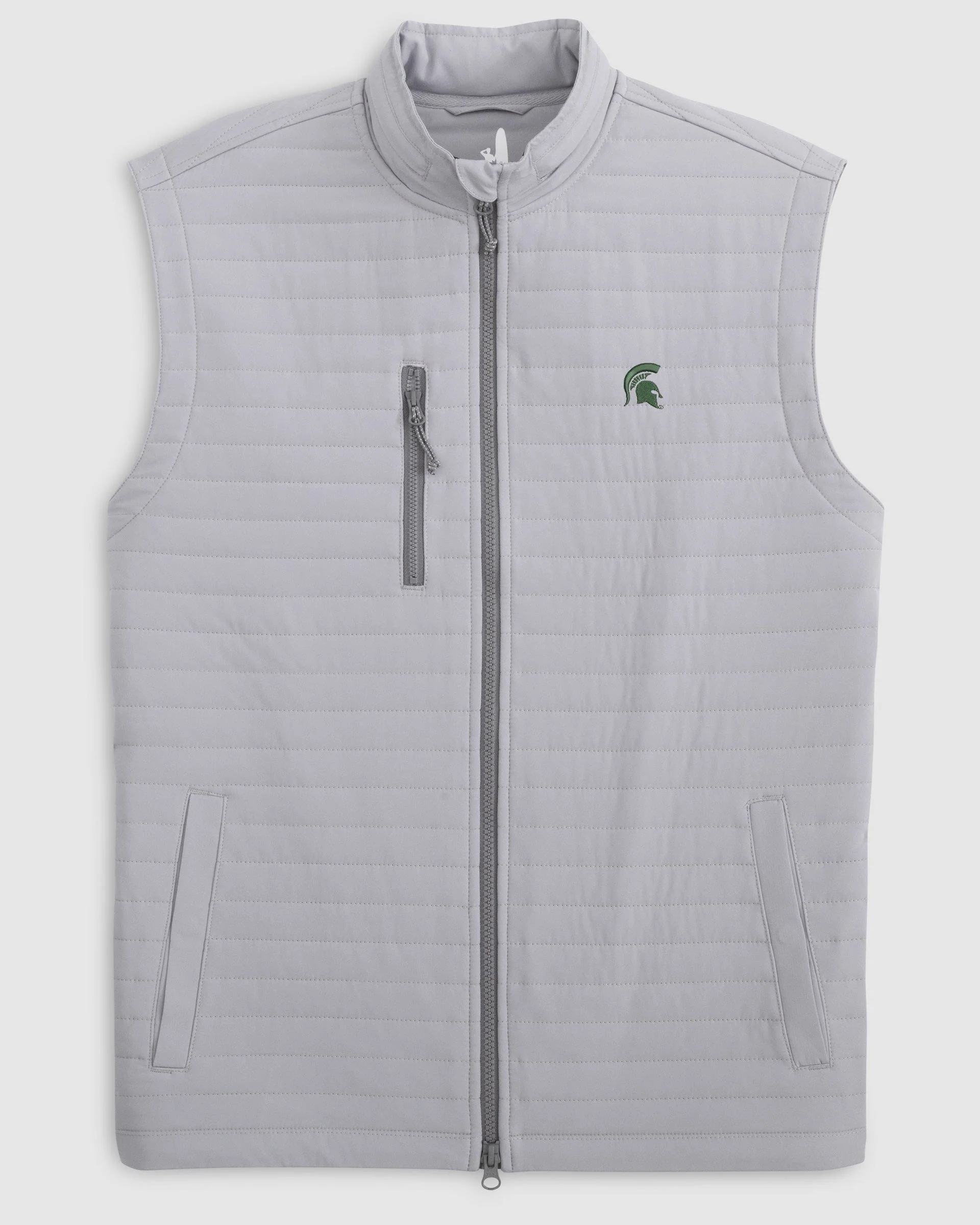 Michigan State Crosswind Quilted Performance Vest - Image 5