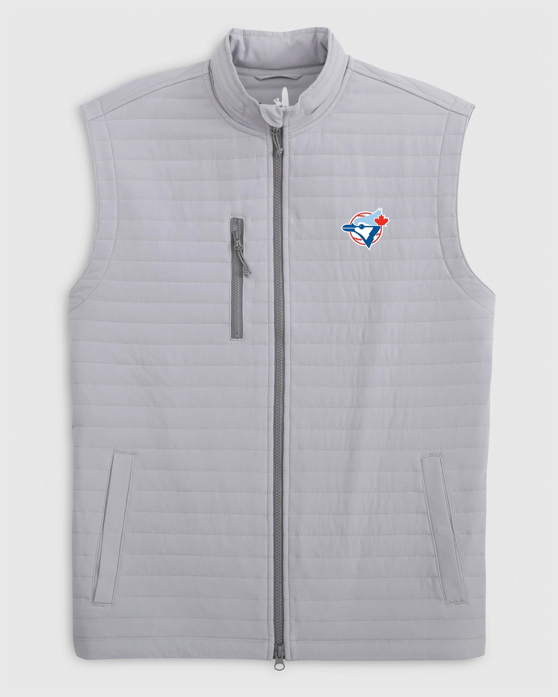 Toronto Blue Jays Crosswind Quilted Performance Vest - Cooperstown Logo