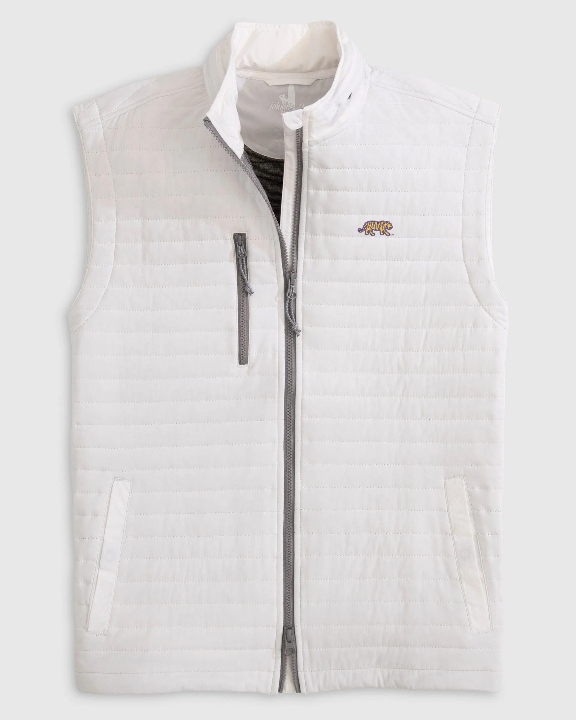 Louisiana State Crosswind Quilted Performance Vest - Mike The Tiger Logo - Image 3