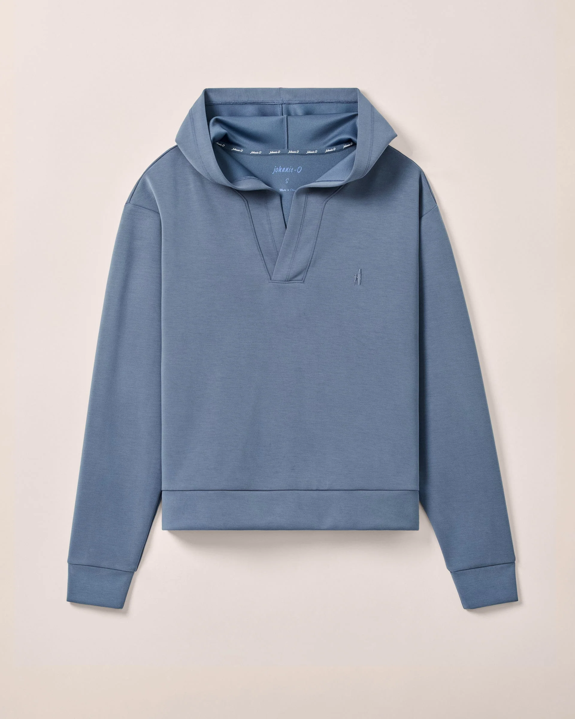 Stef Johnny Collar Lounge Hoodie - Image 6