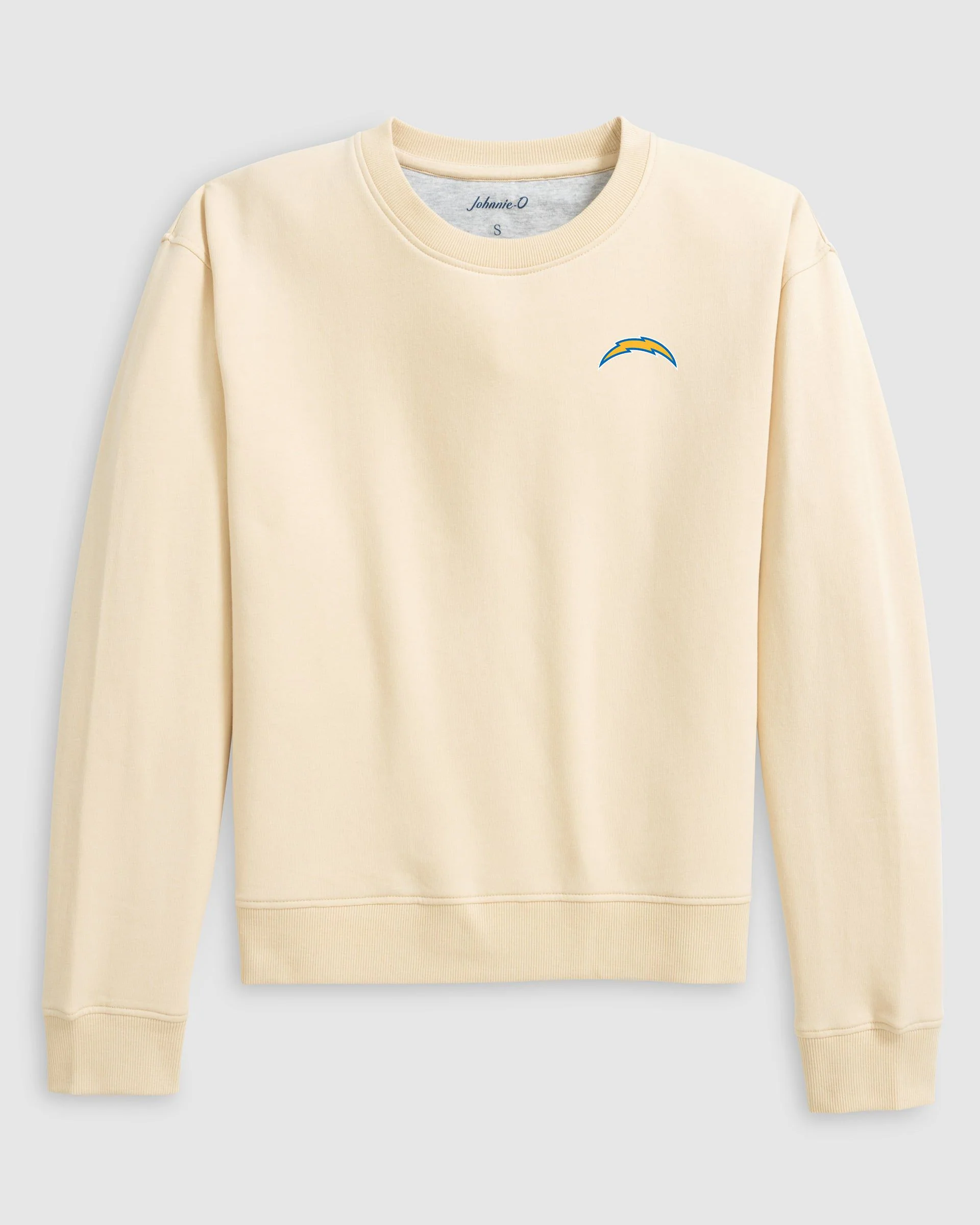 Women's Los Angeles Chargers Penny Crewneck Sweatshirt - Image 3