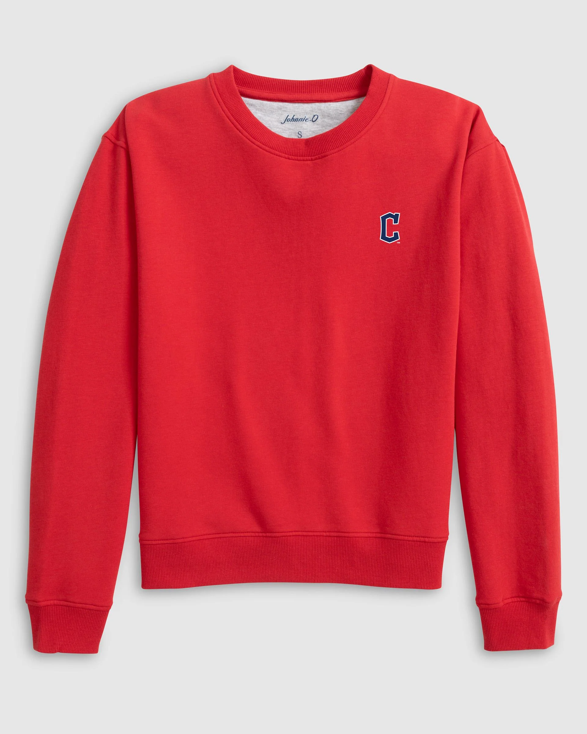 Women's Cleveland Guardians Penny Crewneck Sweatshirt - Image 3