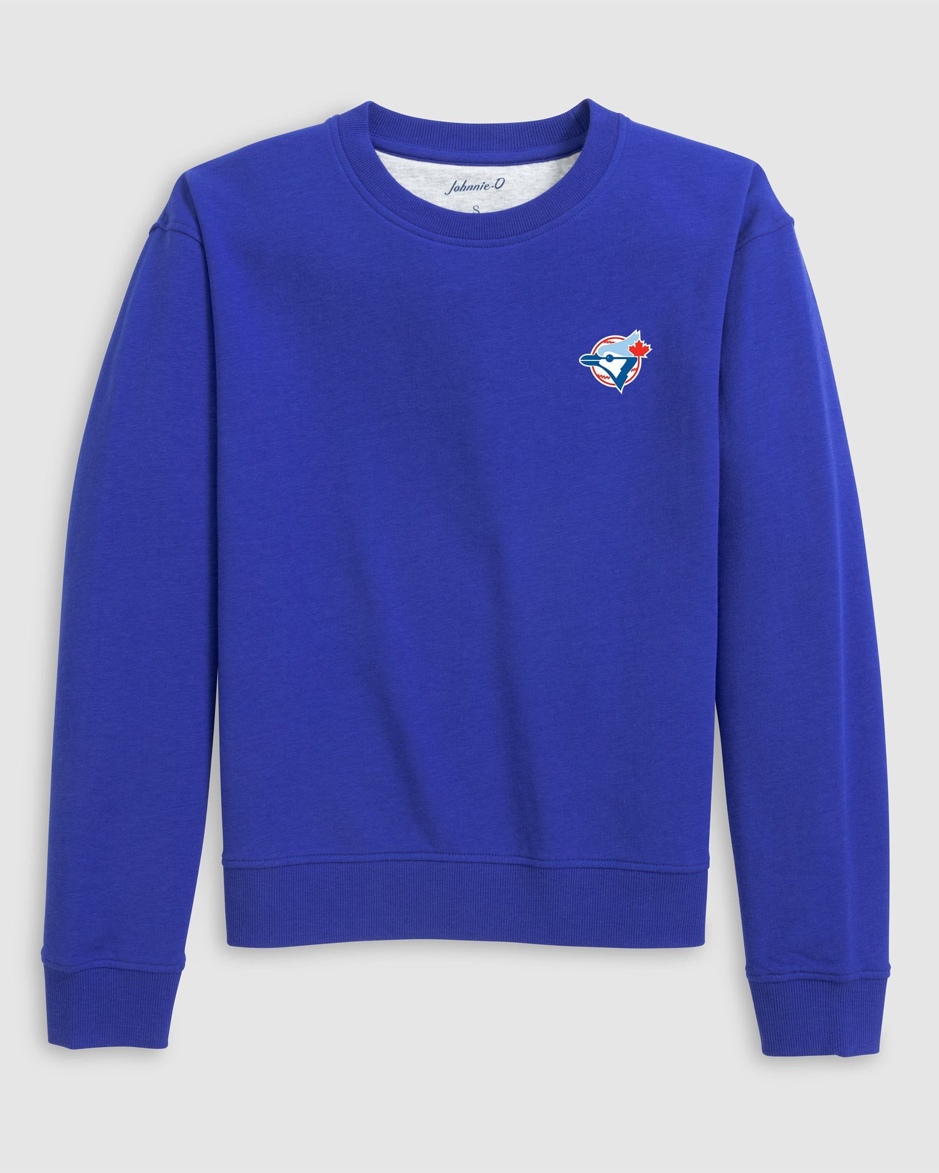 Women's Toronto Blue Jays Penny Crewneck Sweatshirt - Cooperstown Logo - Image 4