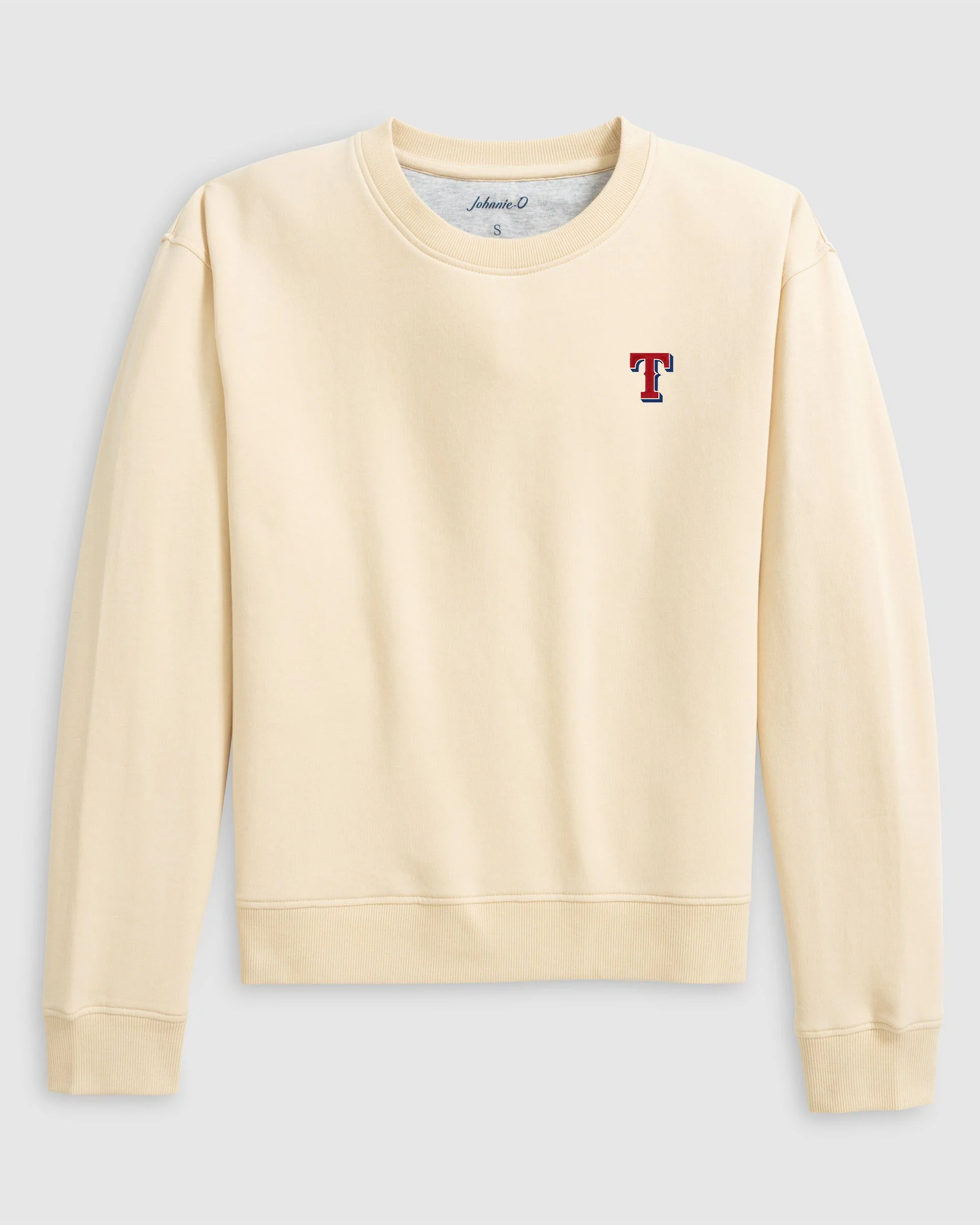 Women's Texas Rangers Penny Crewneck Sweatshirt - Image 4