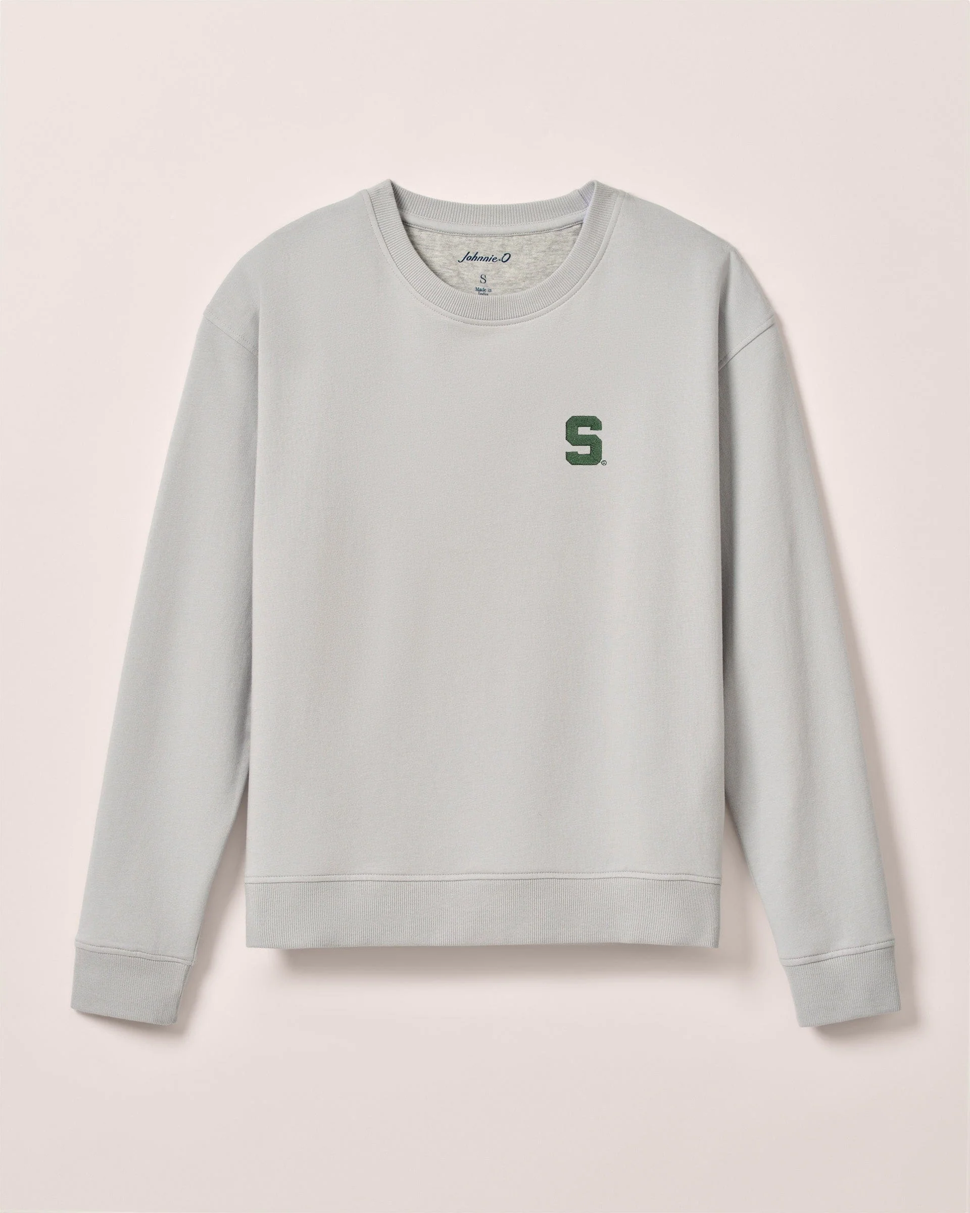 Women's Michigan State Penny Crewneck Sweatshirt- S Logo - Image 2
