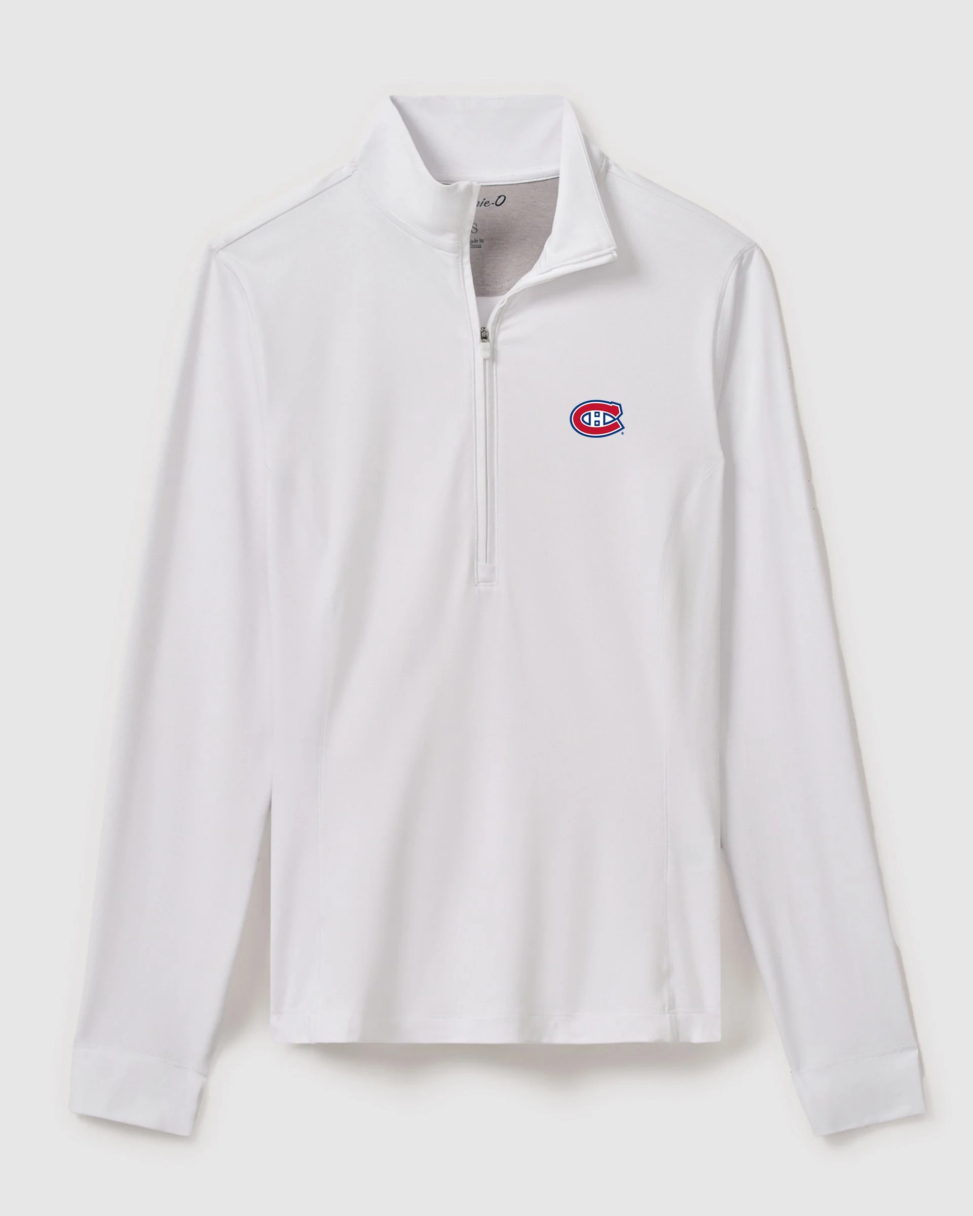 Women's Montreal Canadiens Susie Performance 1/4 Zip - Image 4