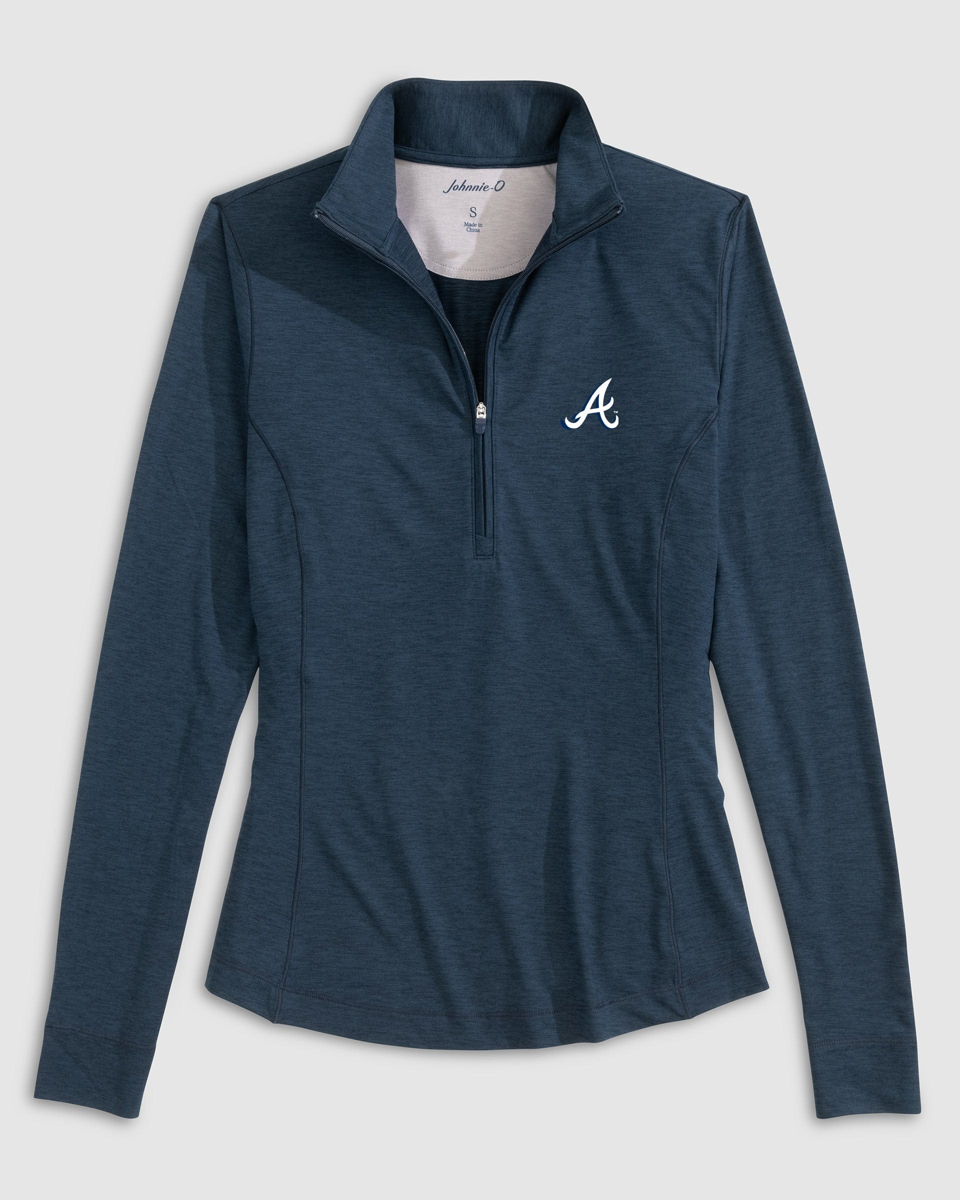 Women's Atlanta Braves Susie Performance 1/4 Zip - Image 4